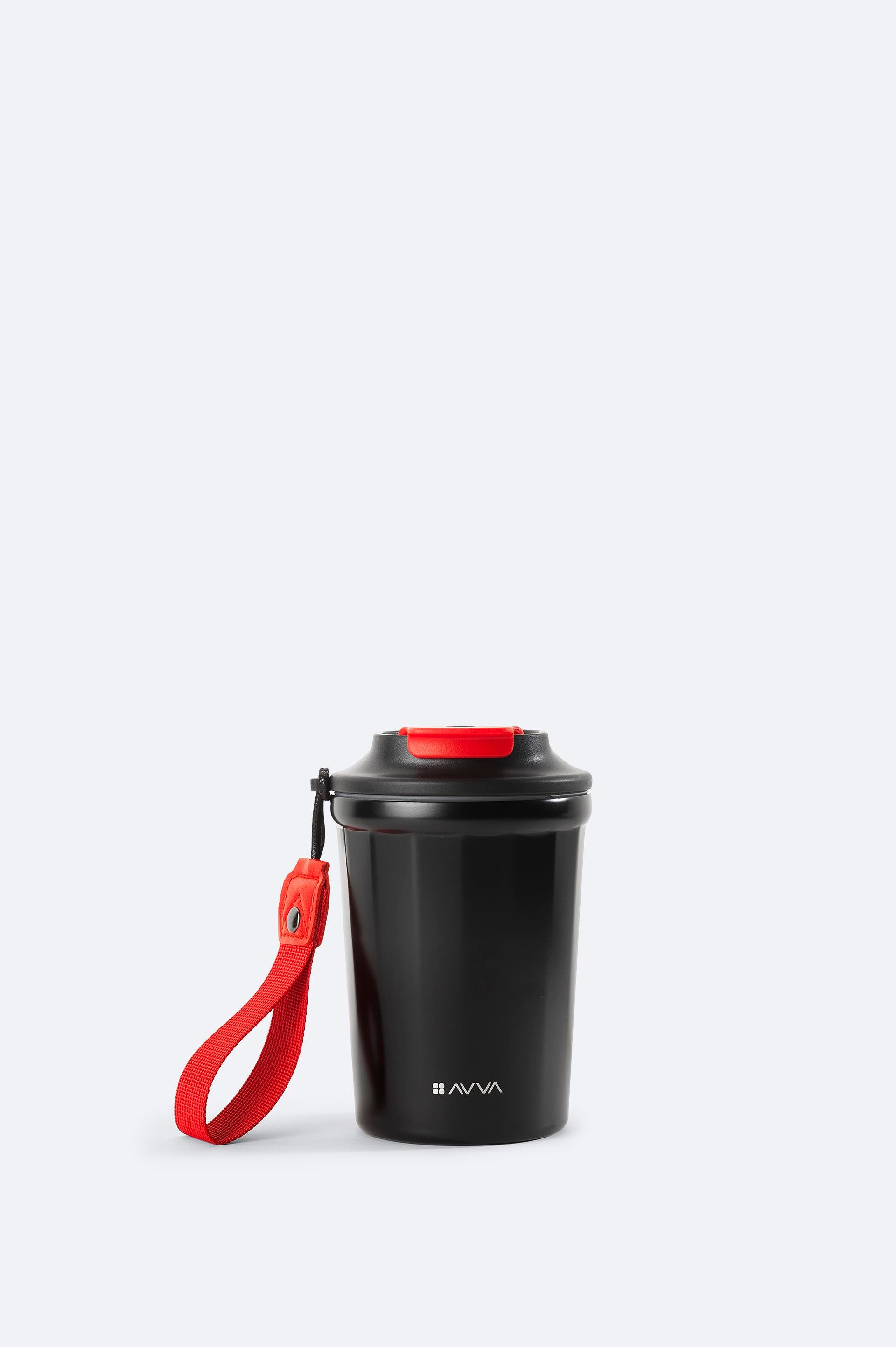 Siyah Sport Çelik Paslanmaz Termos 400 ML