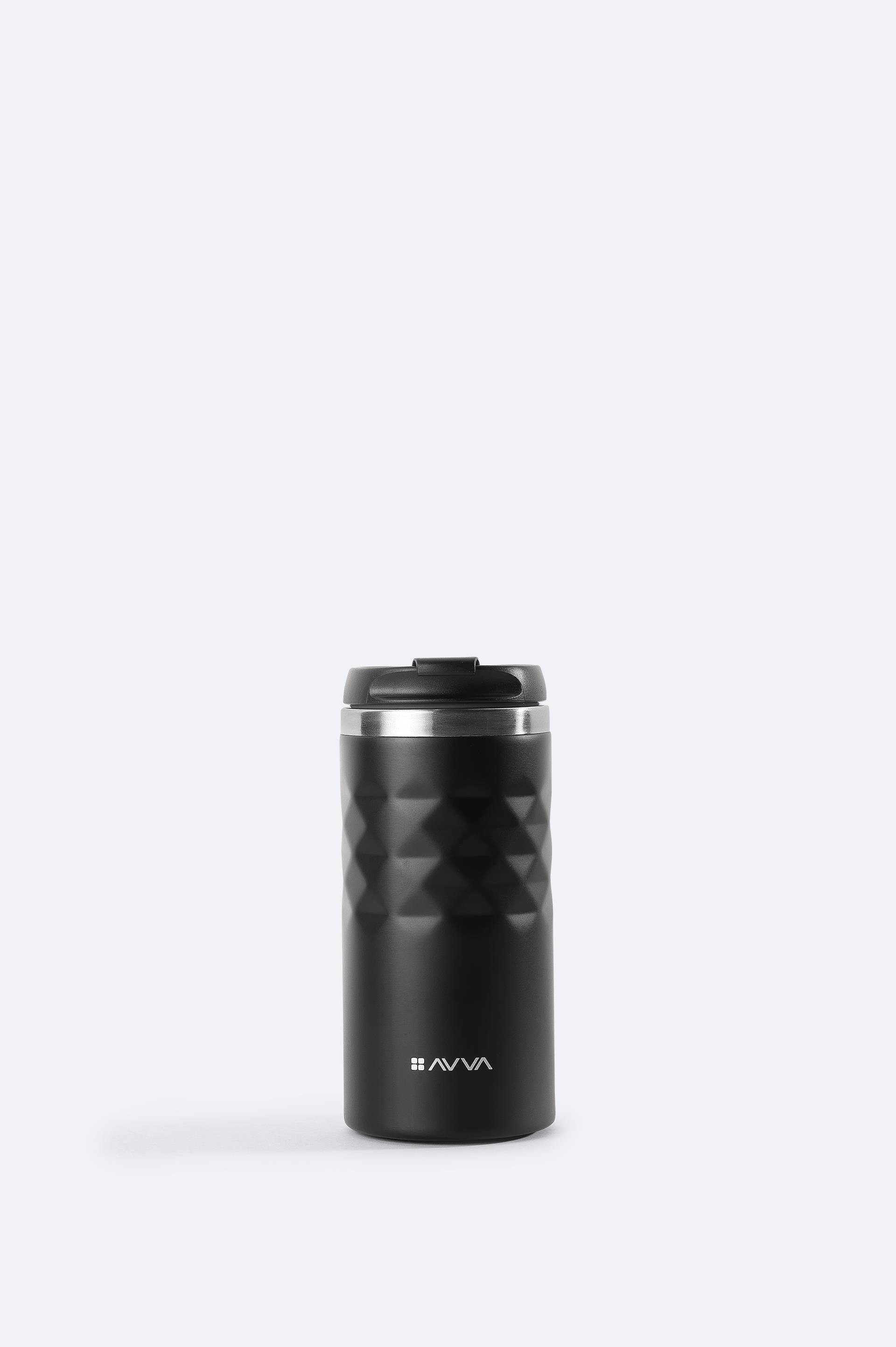Siyah Sport Paslanmaz Çelik Termos 300 ML