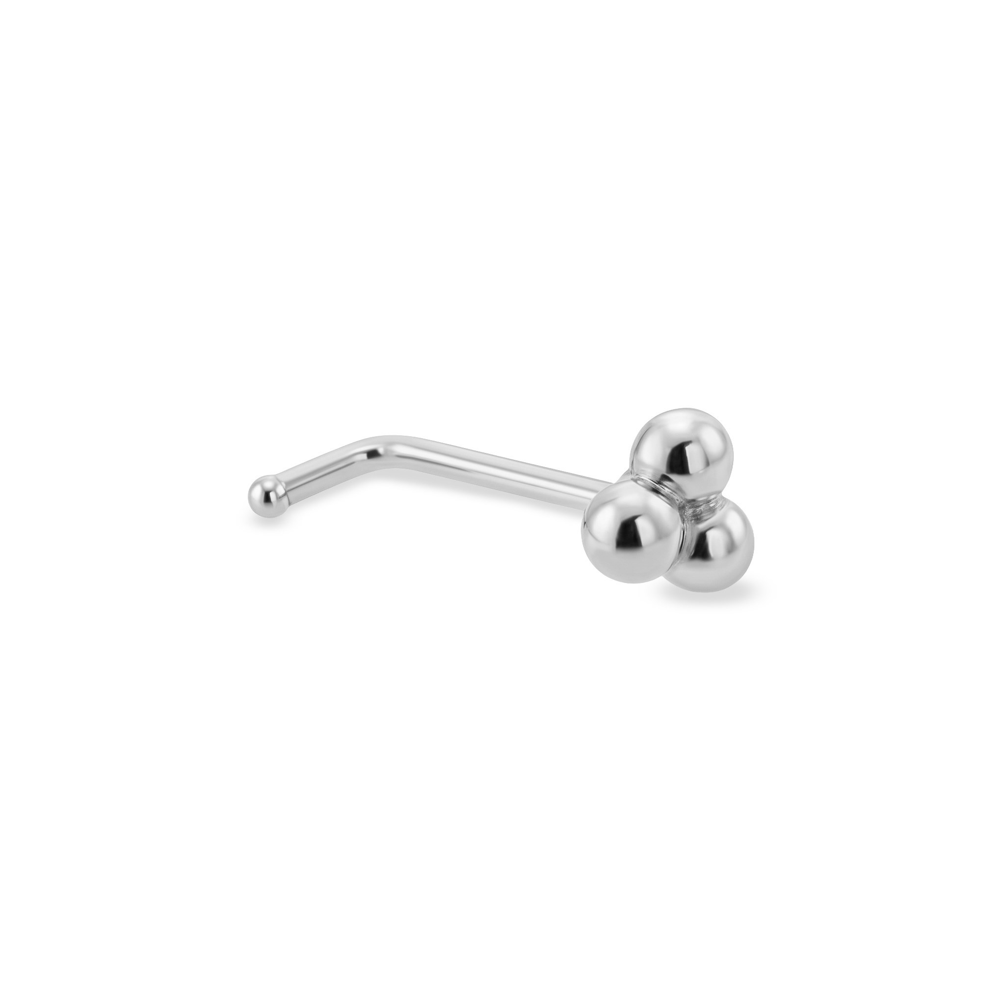 14 Ayar Altın 3 Top Hızma - Dianora Piercing