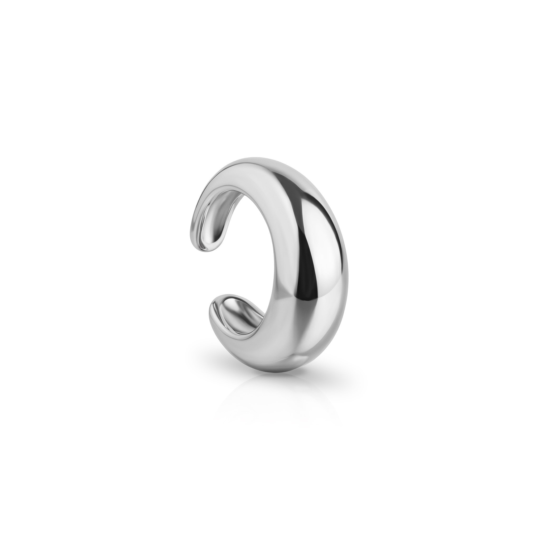 14 Ayar Altın Bold Earcuff Kıkırdak Küpe - Dianora Piercing Jewelry
