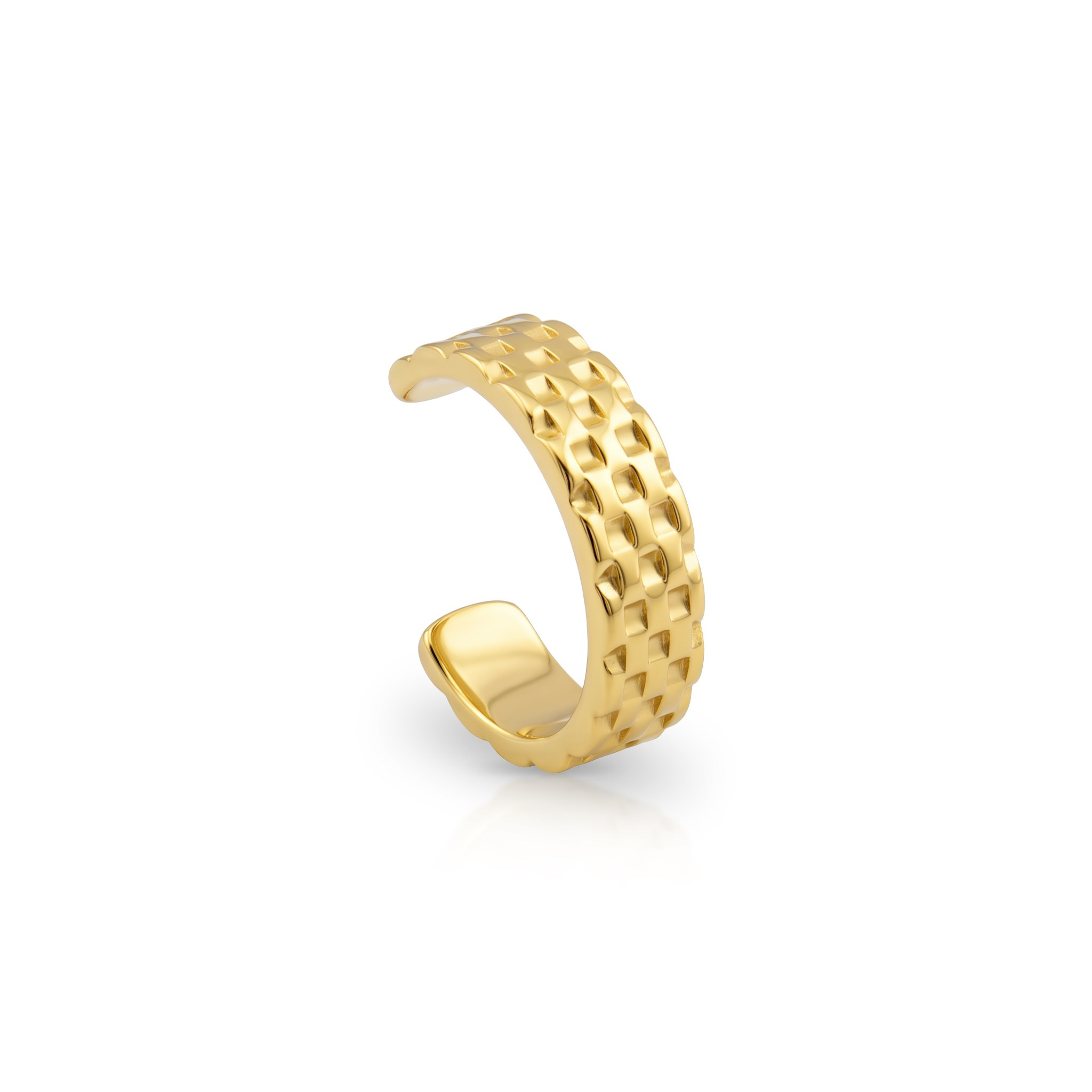 14 Ayar Altın Earcuff Kıkırdak Küpe - Dianora Piercing Jewelry
