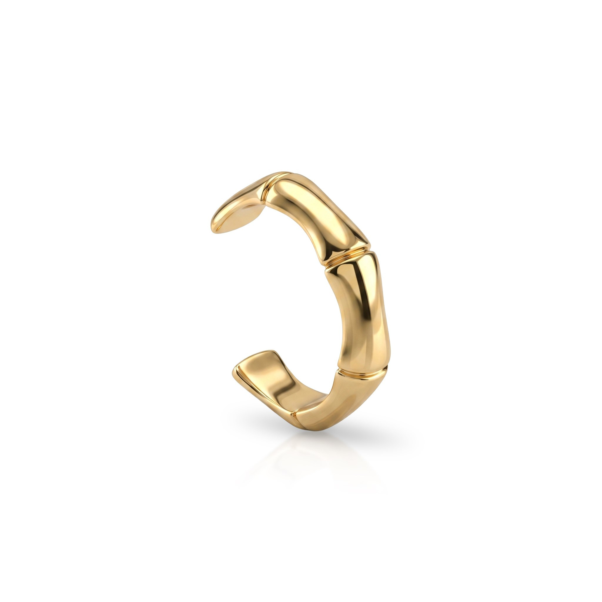 14 Ayar Altın Earcuff Kıkırdak Küpe - Dianora Piercing Jewelry