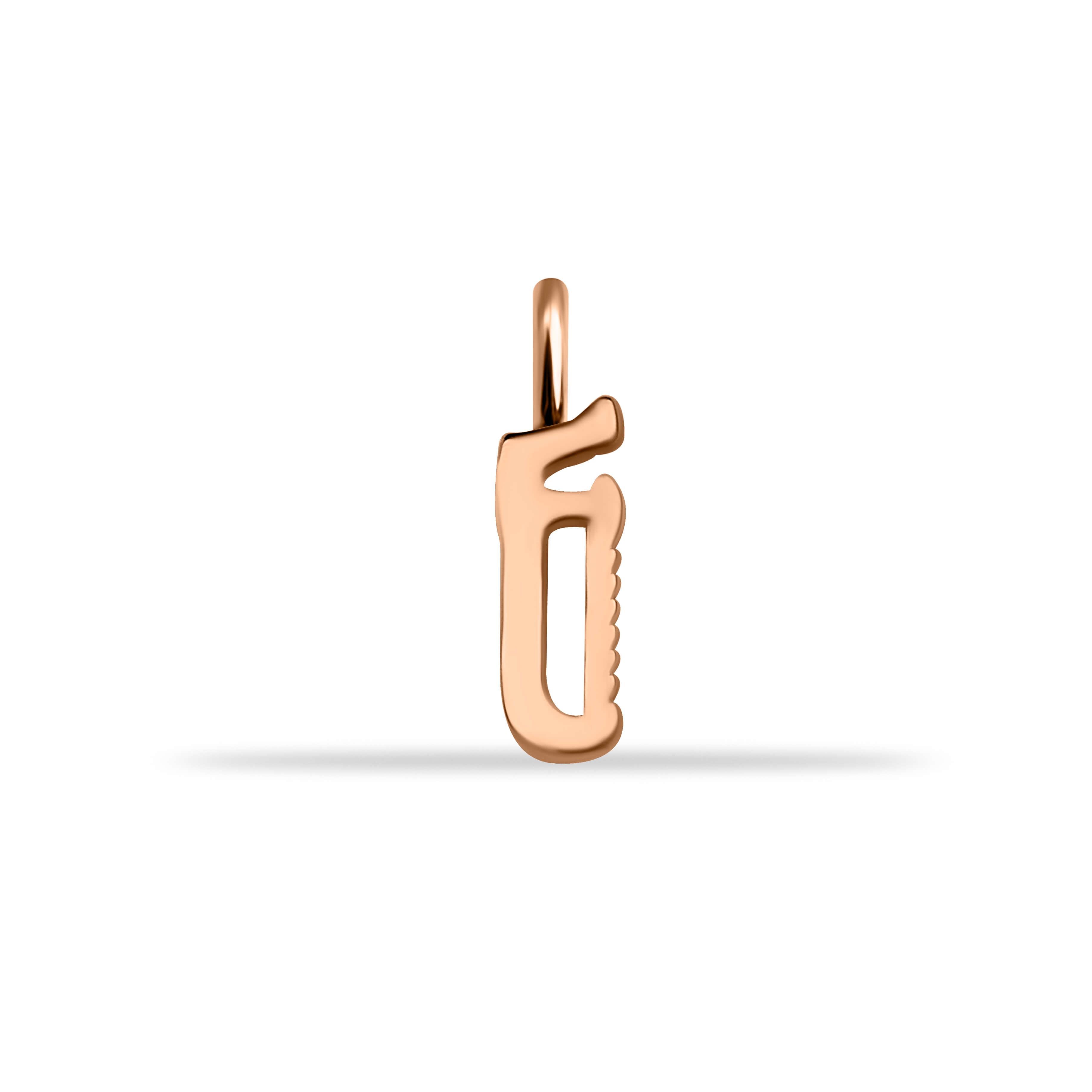 14 Ayar Altın Kar Tanesi Motifli Mineli Minimal Charm - Dianora Piercing