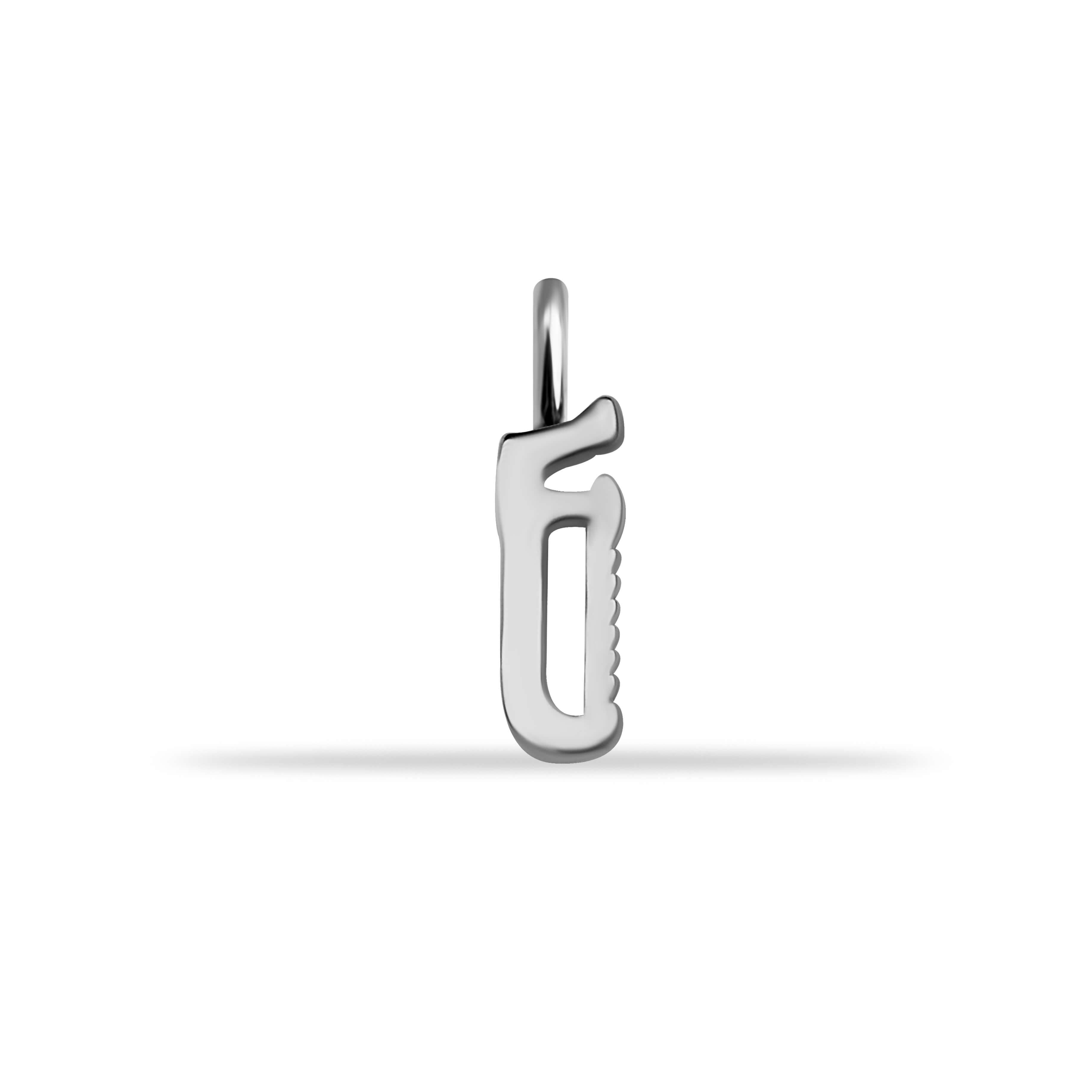 14 Ayar Altın Kar Tanesi Motifli Mineli Minimal Charm - Dianora Piercing