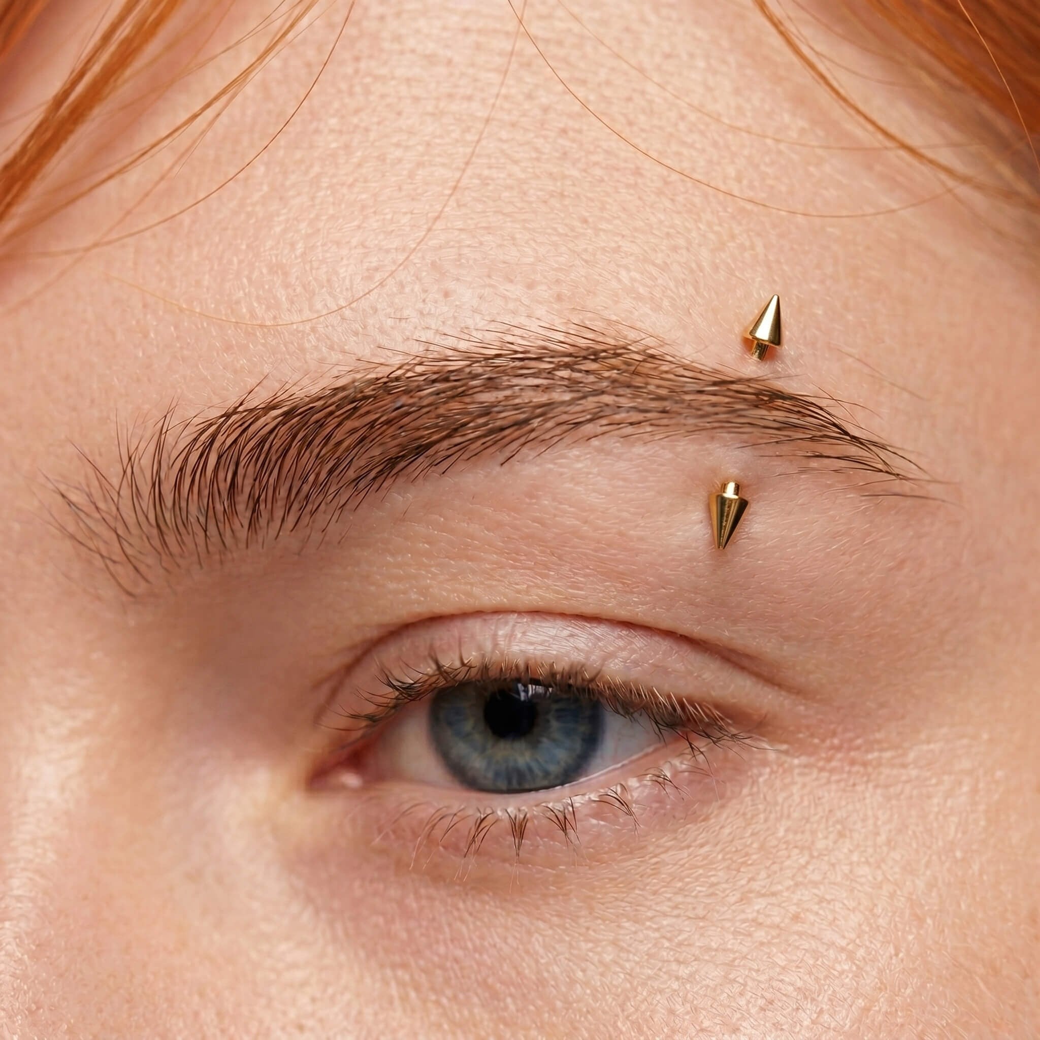 14 Ayar Altın Kaş/Rook Piercing - Dianora Piercing
