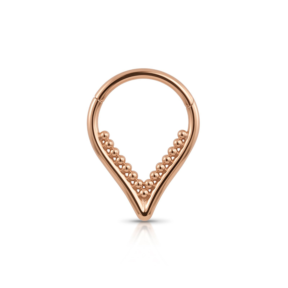 14 Ayar Altın Minimal Halka Piercing - Dianora Piercing Jewelry