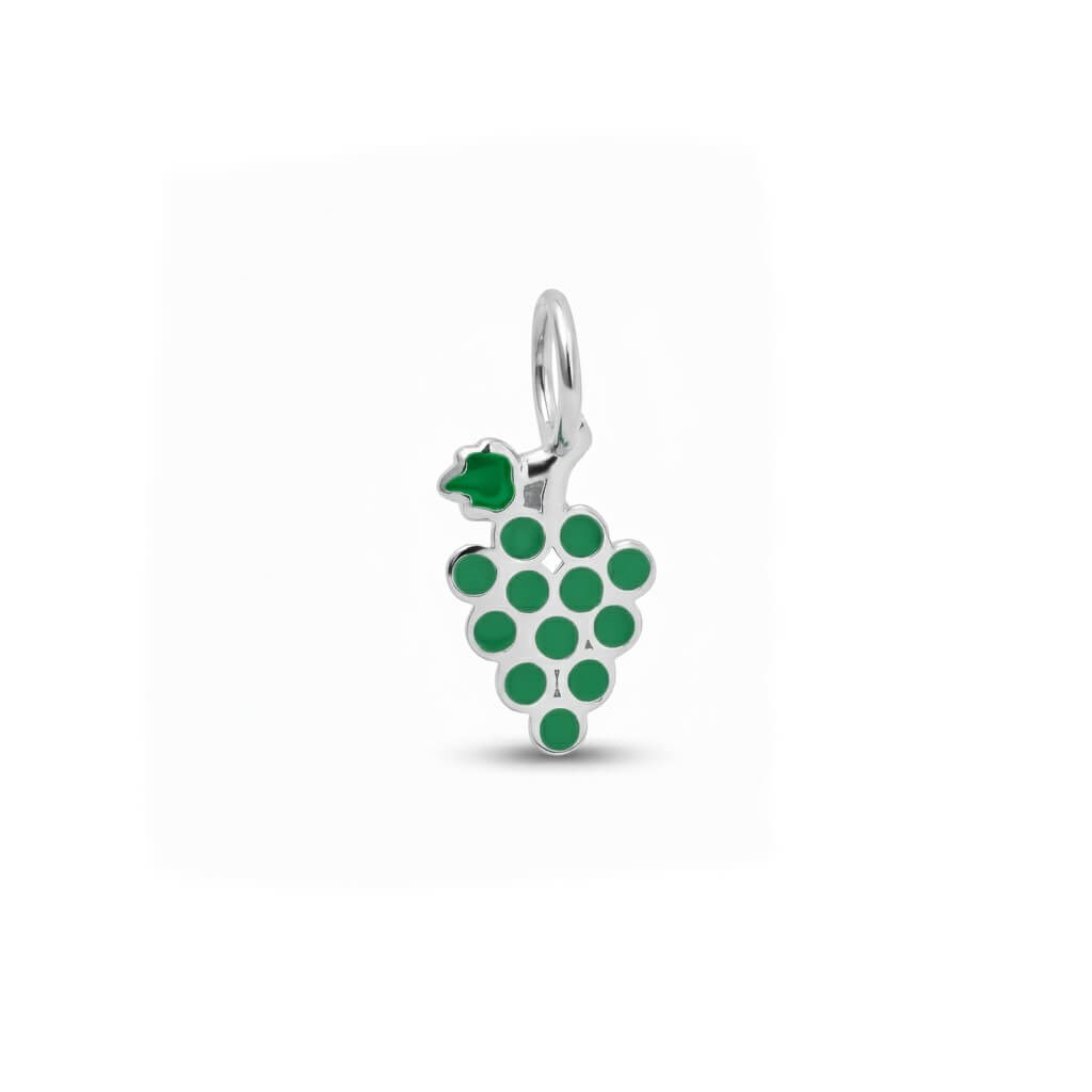 14 Ayar Altın Taşlı Kalp Minimal Charm