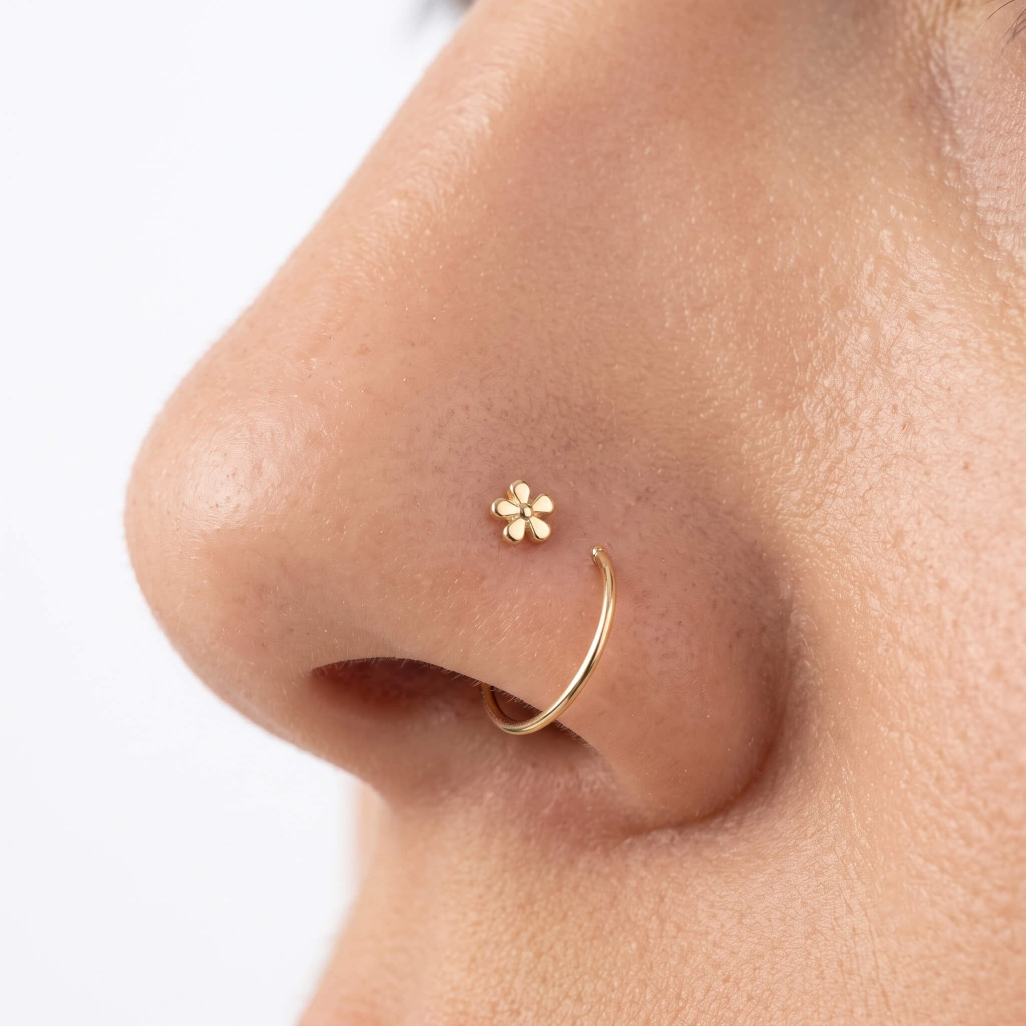 14 Ayar Altın Yusufçuk Sıkıştırmalı Hızma - Dianora Piercing Jewelry