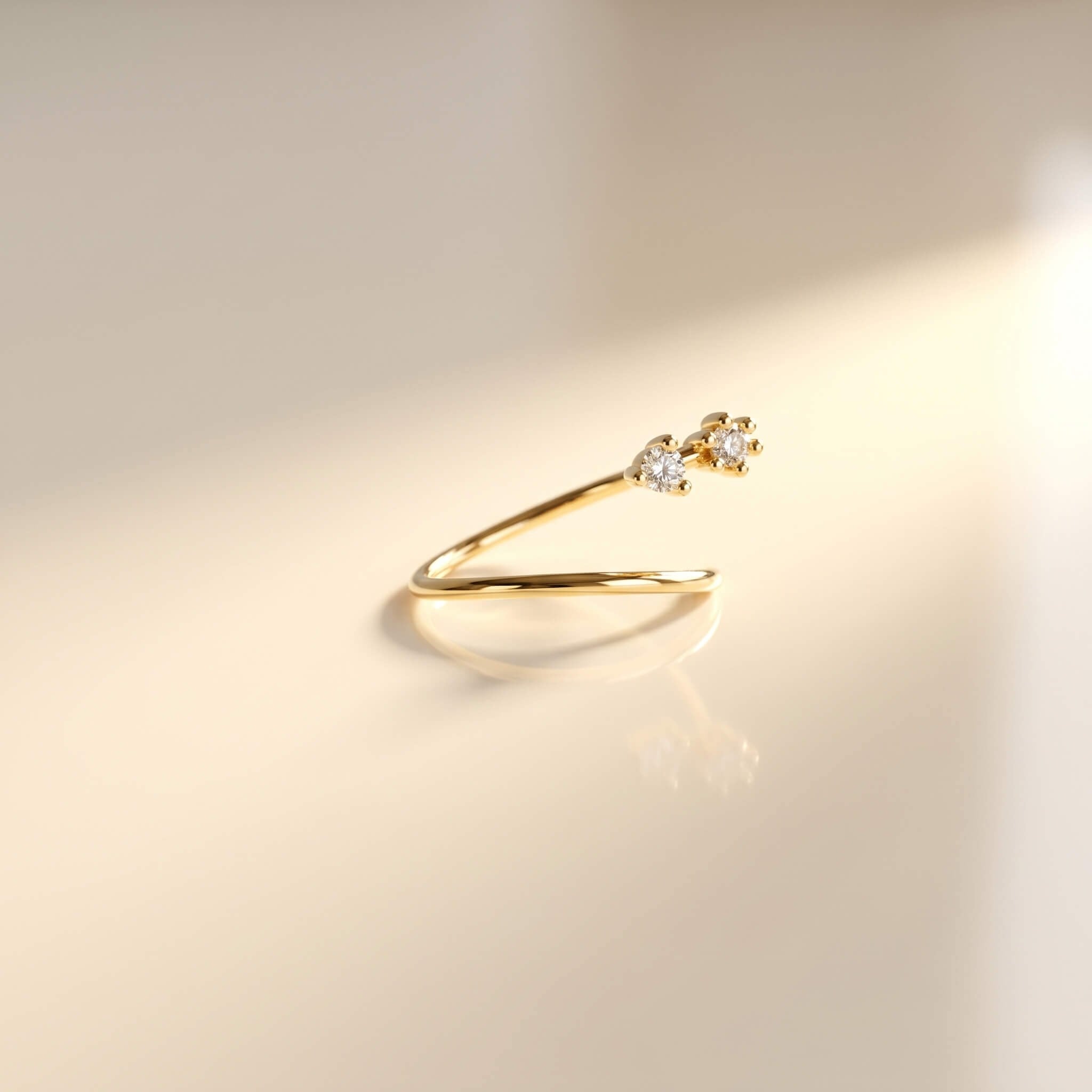 14 Ayar Altın Yusufçuk Sıkıştırmalı Hızma - Dianora Piercing Jewelry