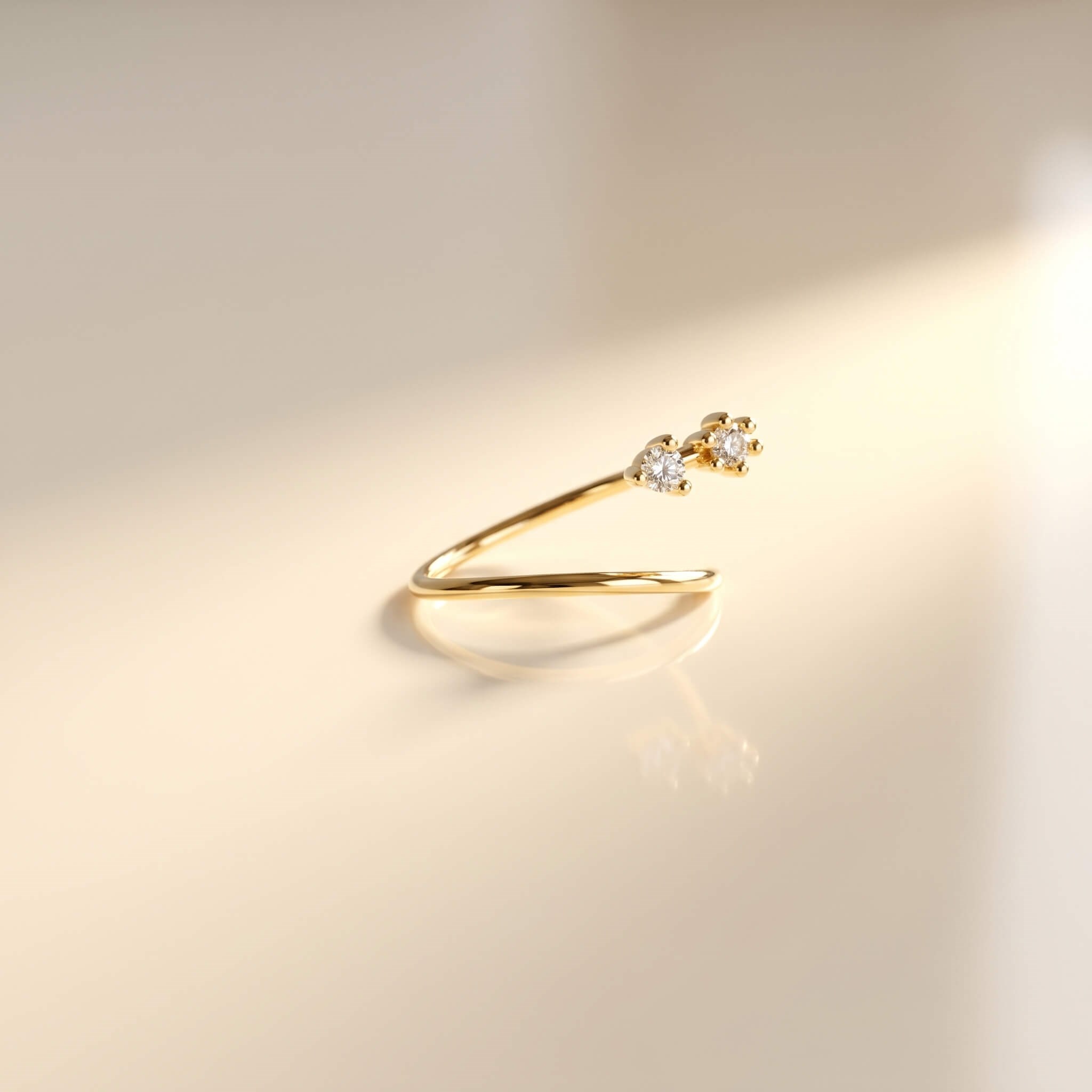 14 Ayar Altın Yusufçuk Sıkıştırmalı Hızma - Dianora Piercing Jewelry