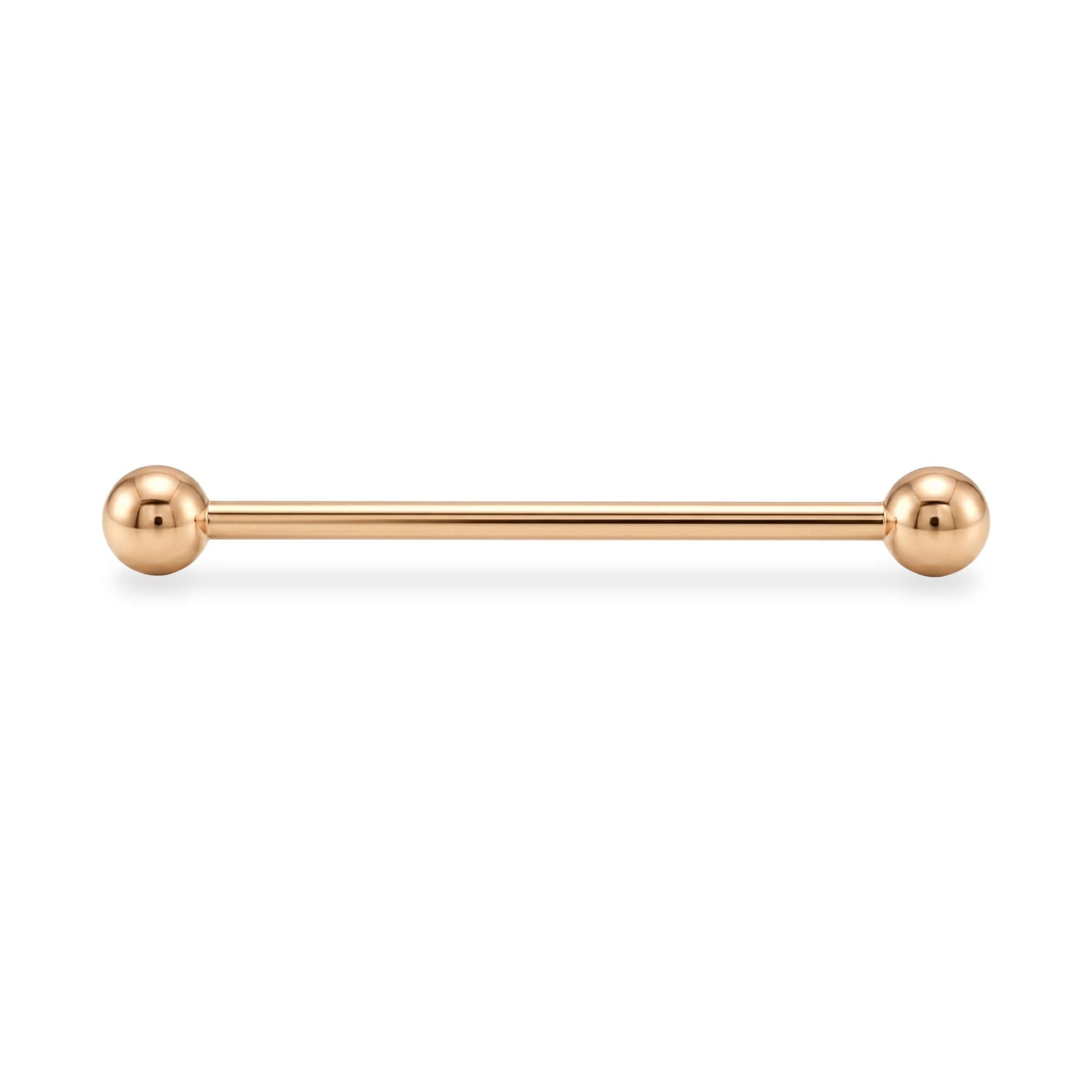 Düz Altın Köprü Piercing - Dianora Piercing