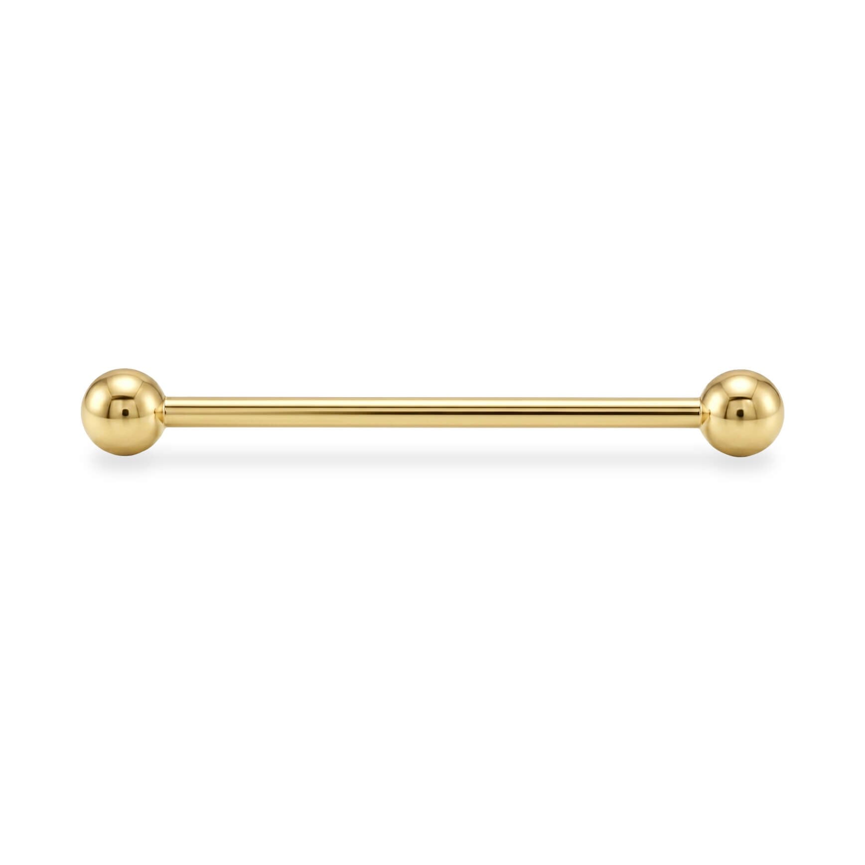 Düz Altın Köprü Piercing - Dianora Piercing