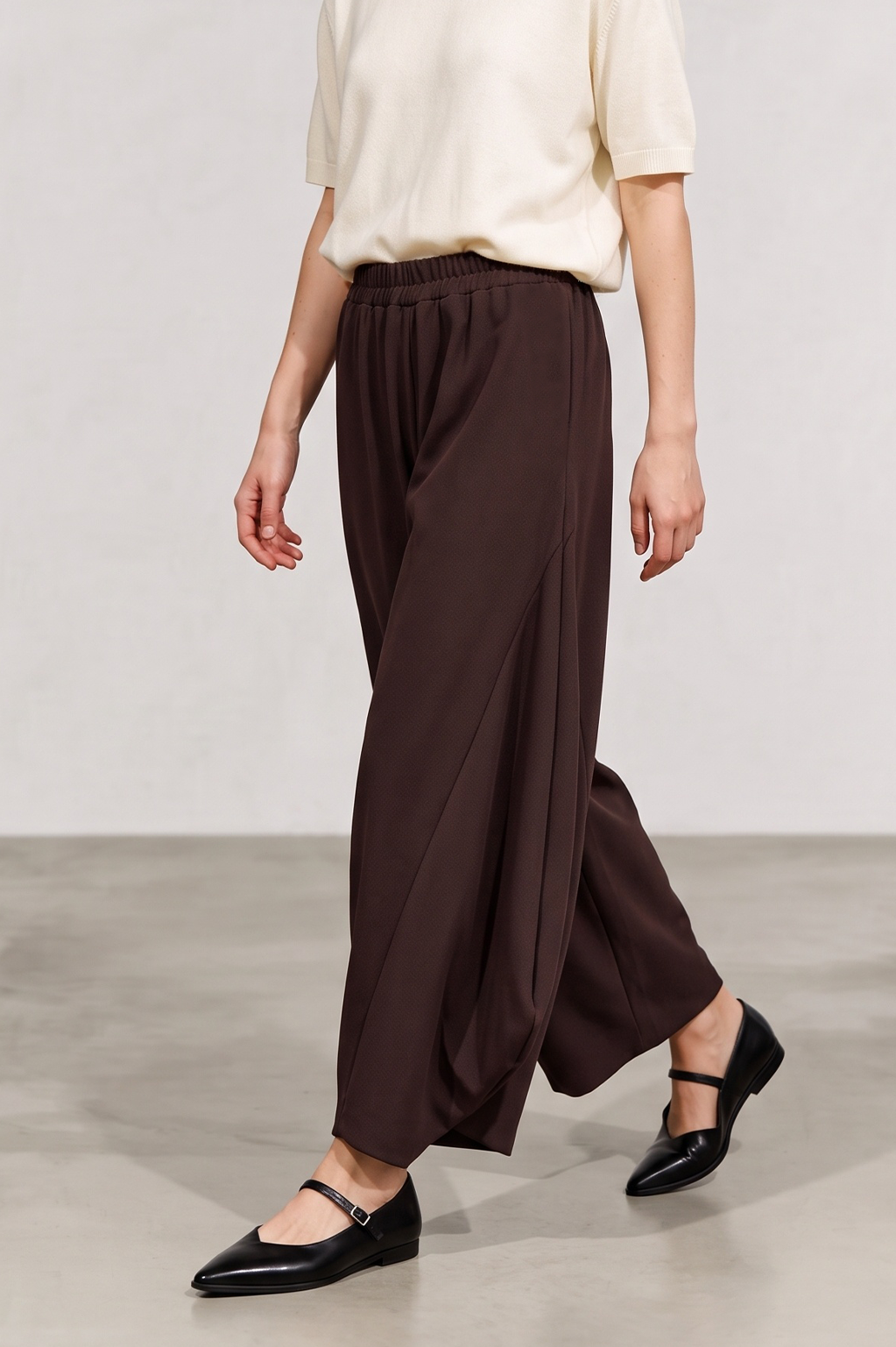 KREP GEORGETTE BAGGY PANTOLON