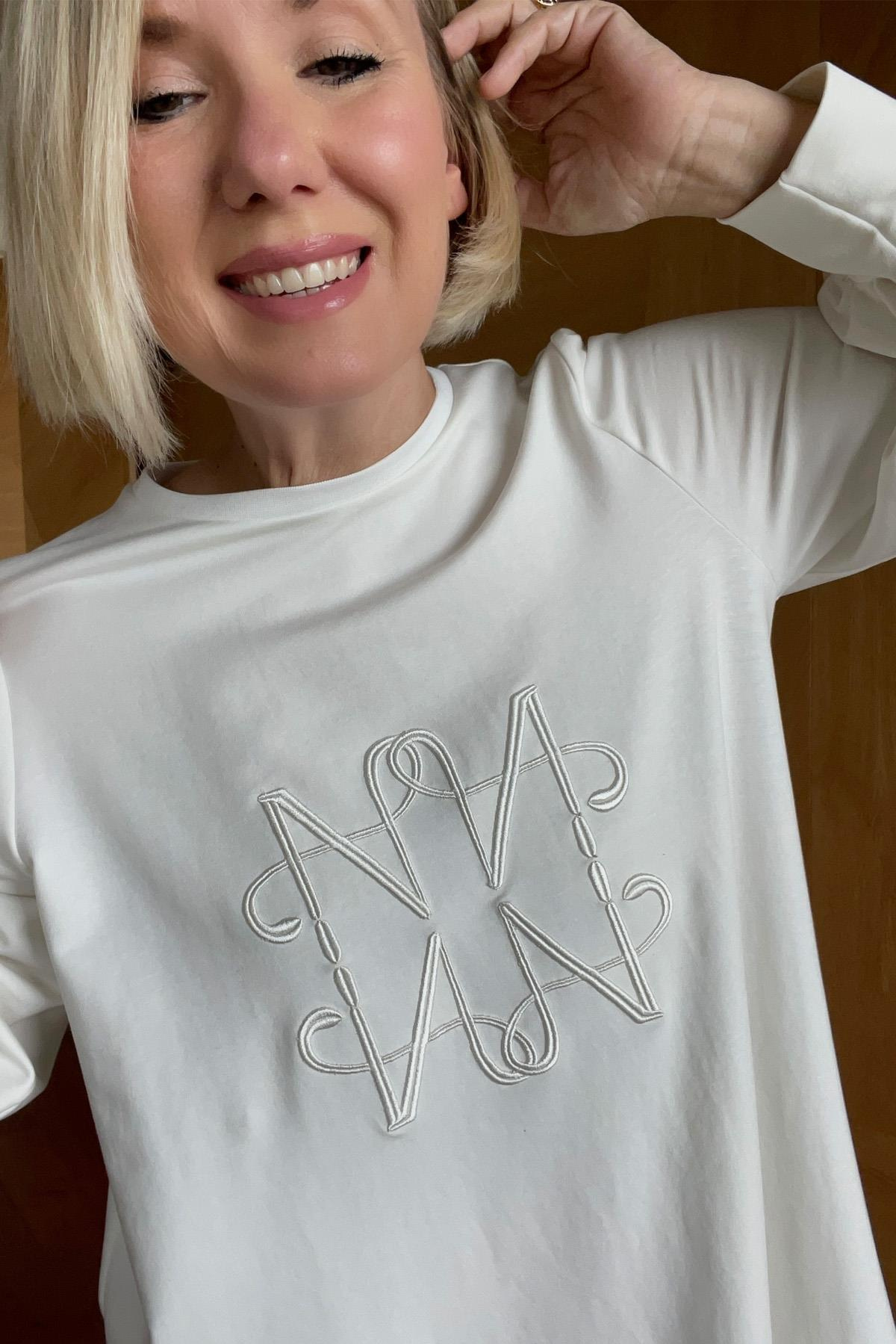 COTTON PENYE ÖNÜ NOİ NAKIŞLI ELBİSE