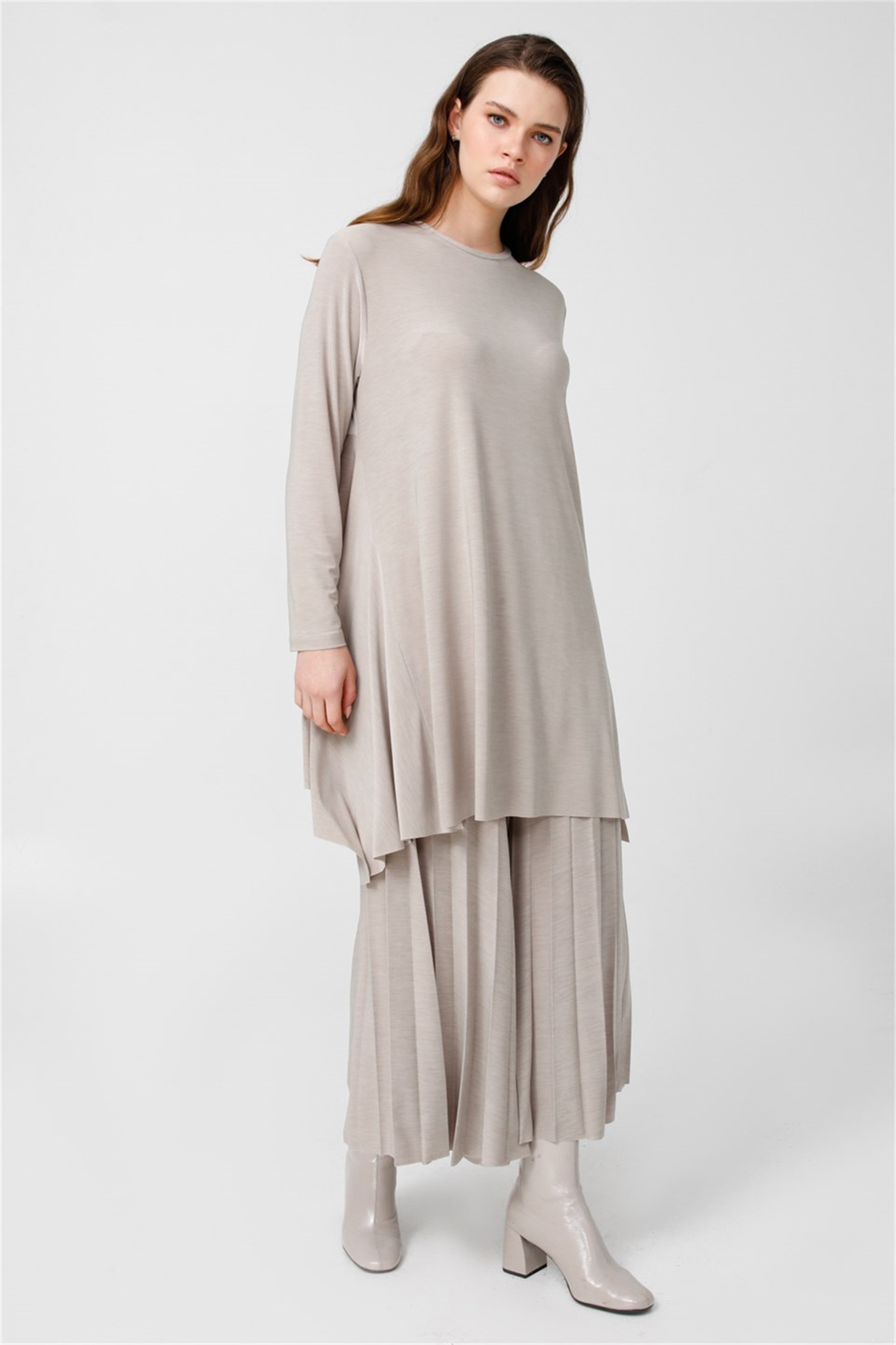 ELENAY BACK SLASHED TUNIC