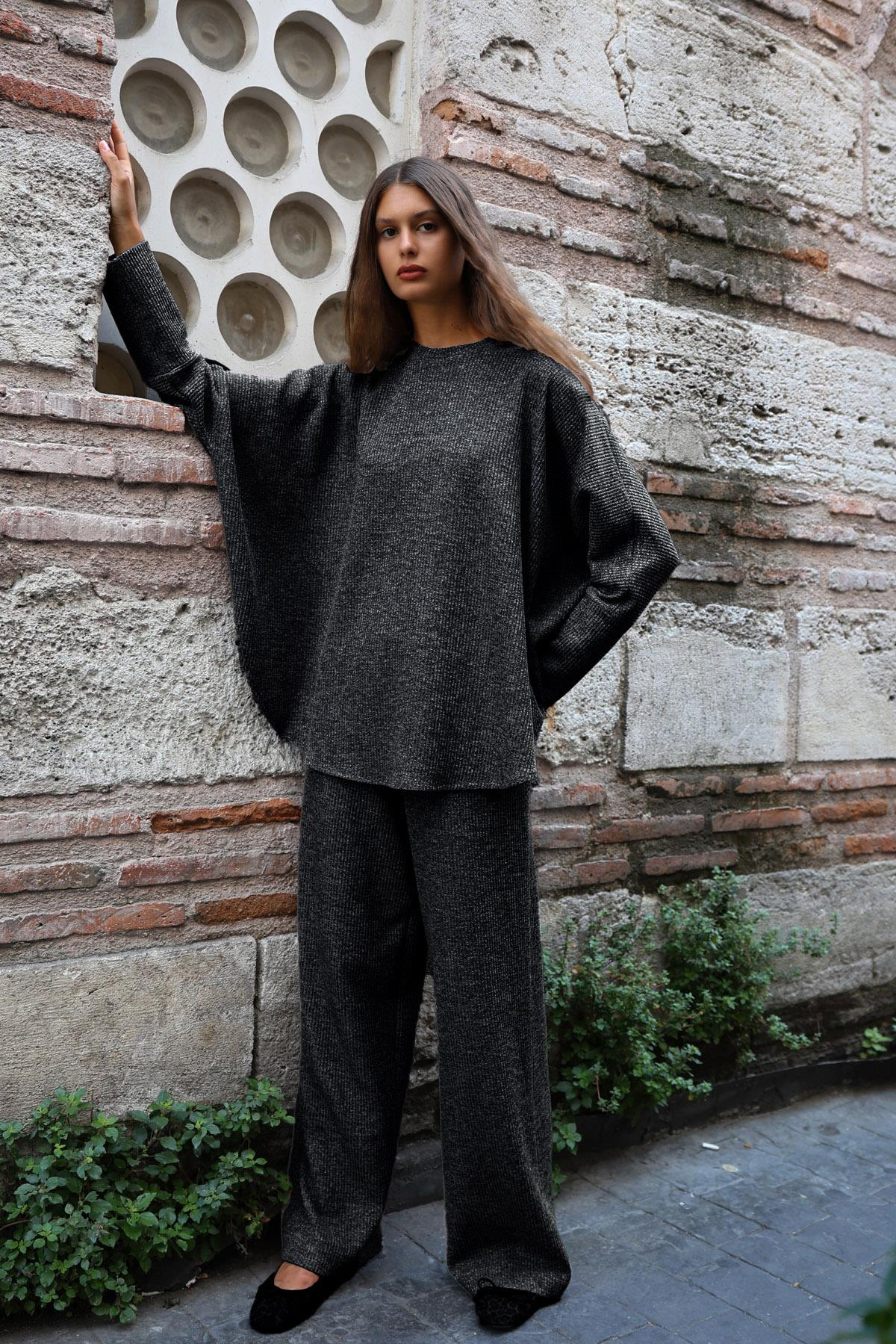 FİTİLLİ BOL PAÇA PANTOLON1	 	 	 	 	 	 	 	 	 	