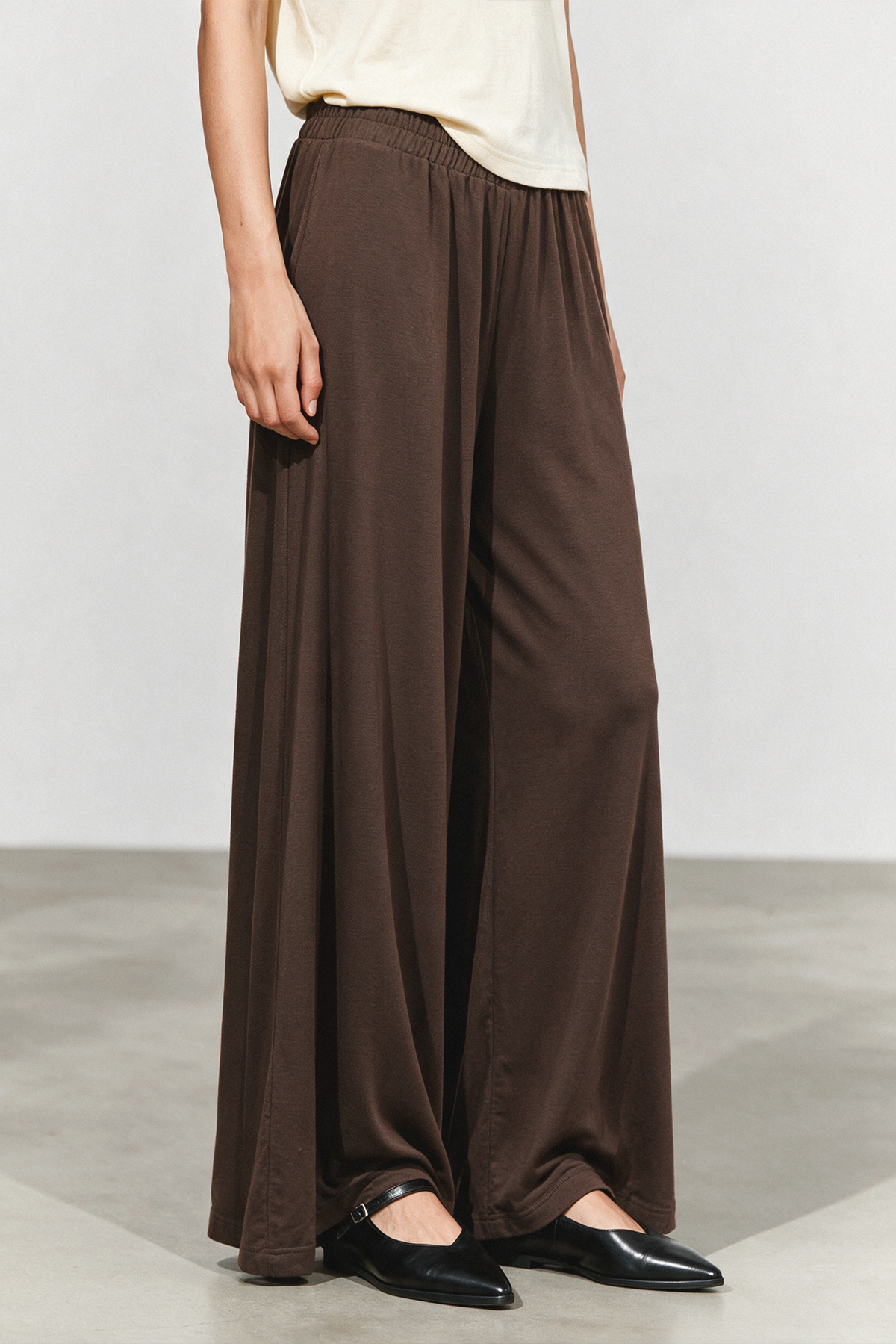RAYON GENİŞ PAÇA PANTOLON ETEK