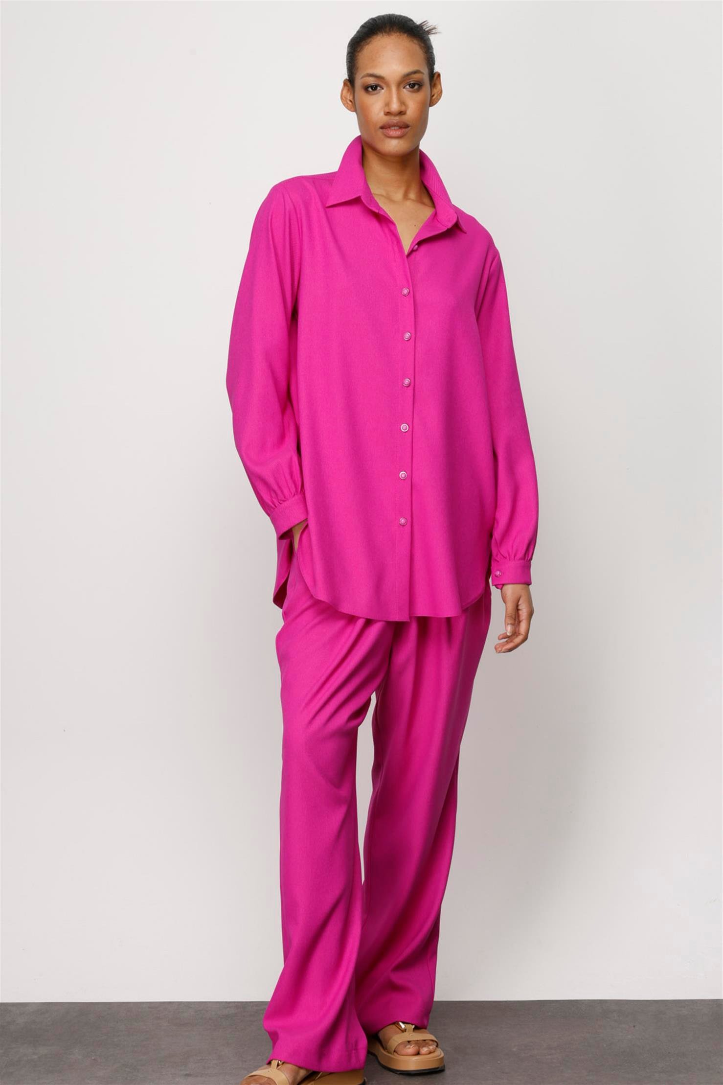 FLANEL PİLELİ PANTOLON