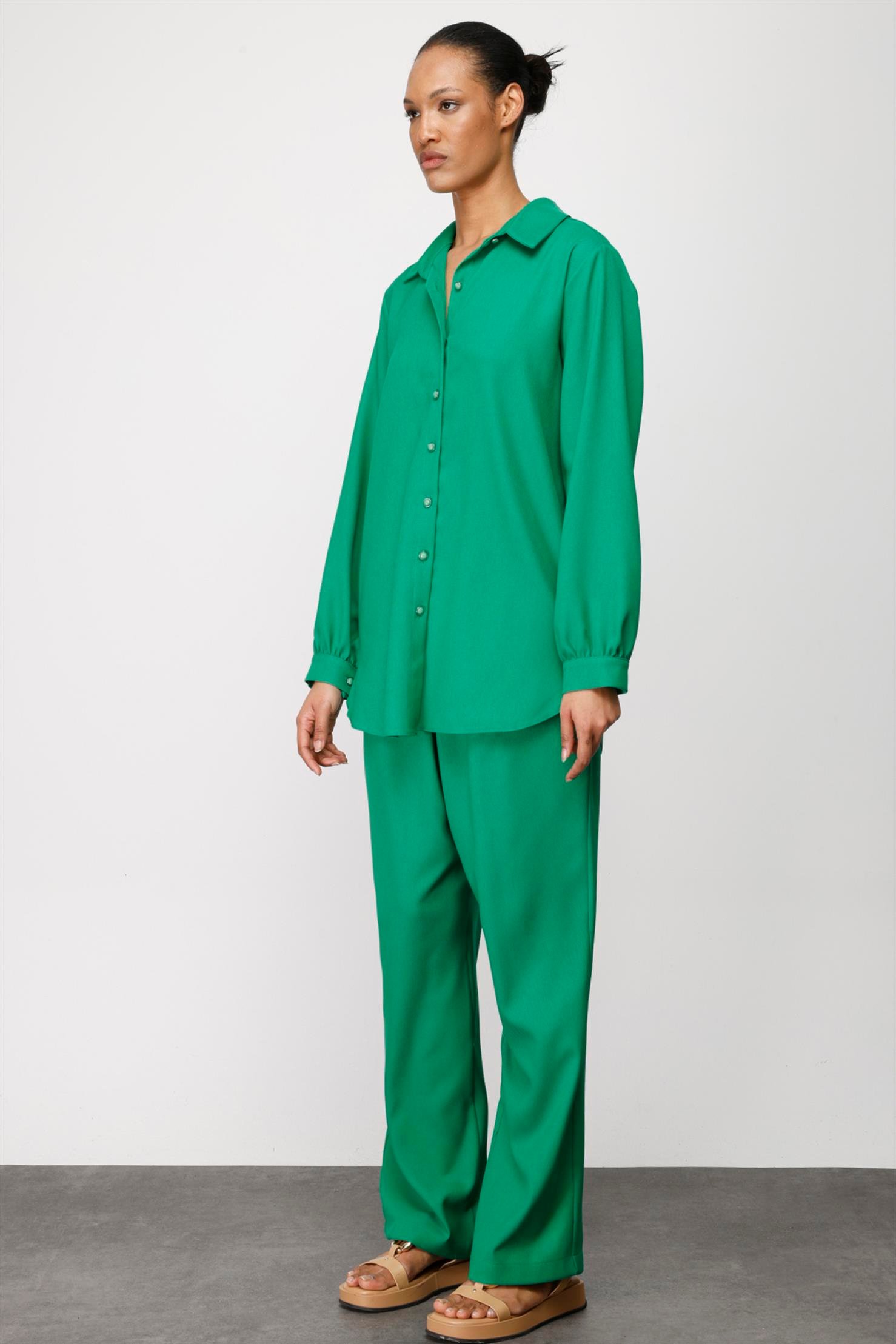 FLANEL PİLELİ PANTOLON