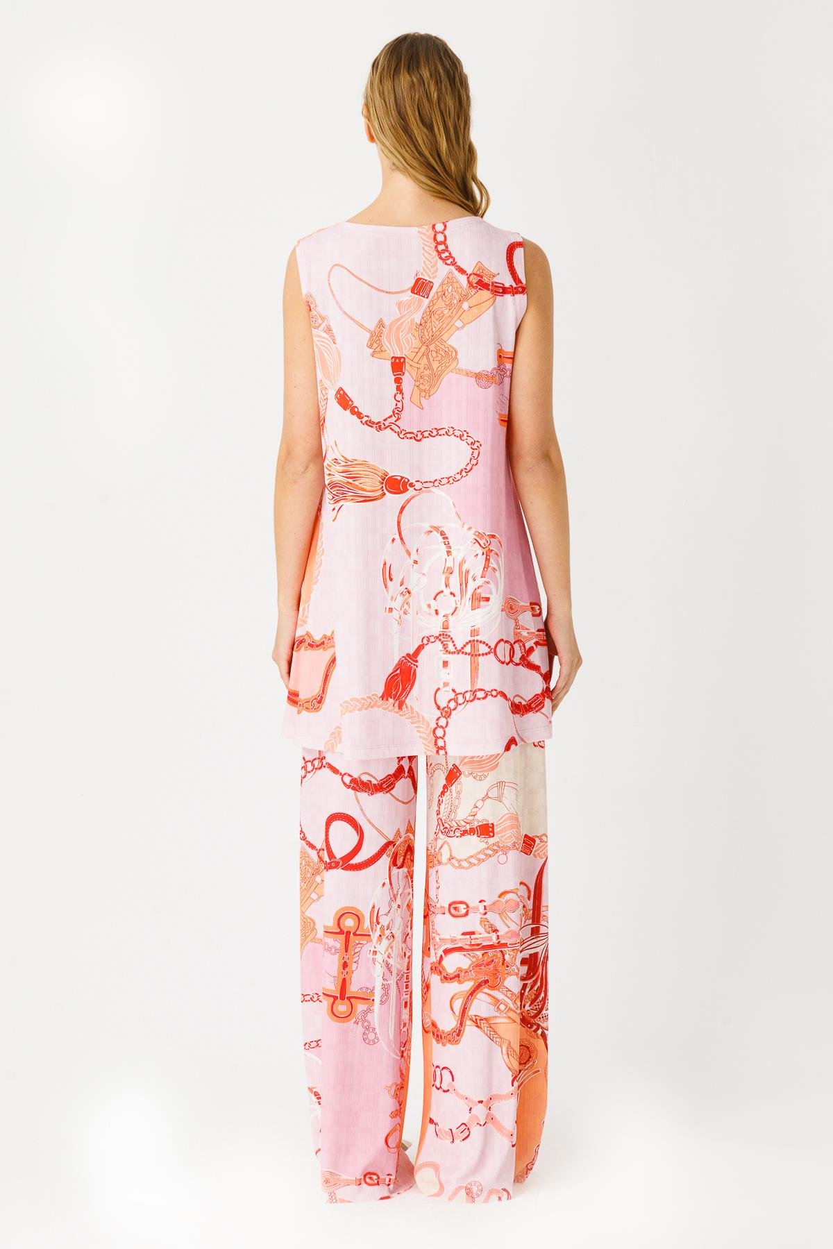 JAKAR FİTİLLİ BRACOL DESENLI KOLSUZ ATLET