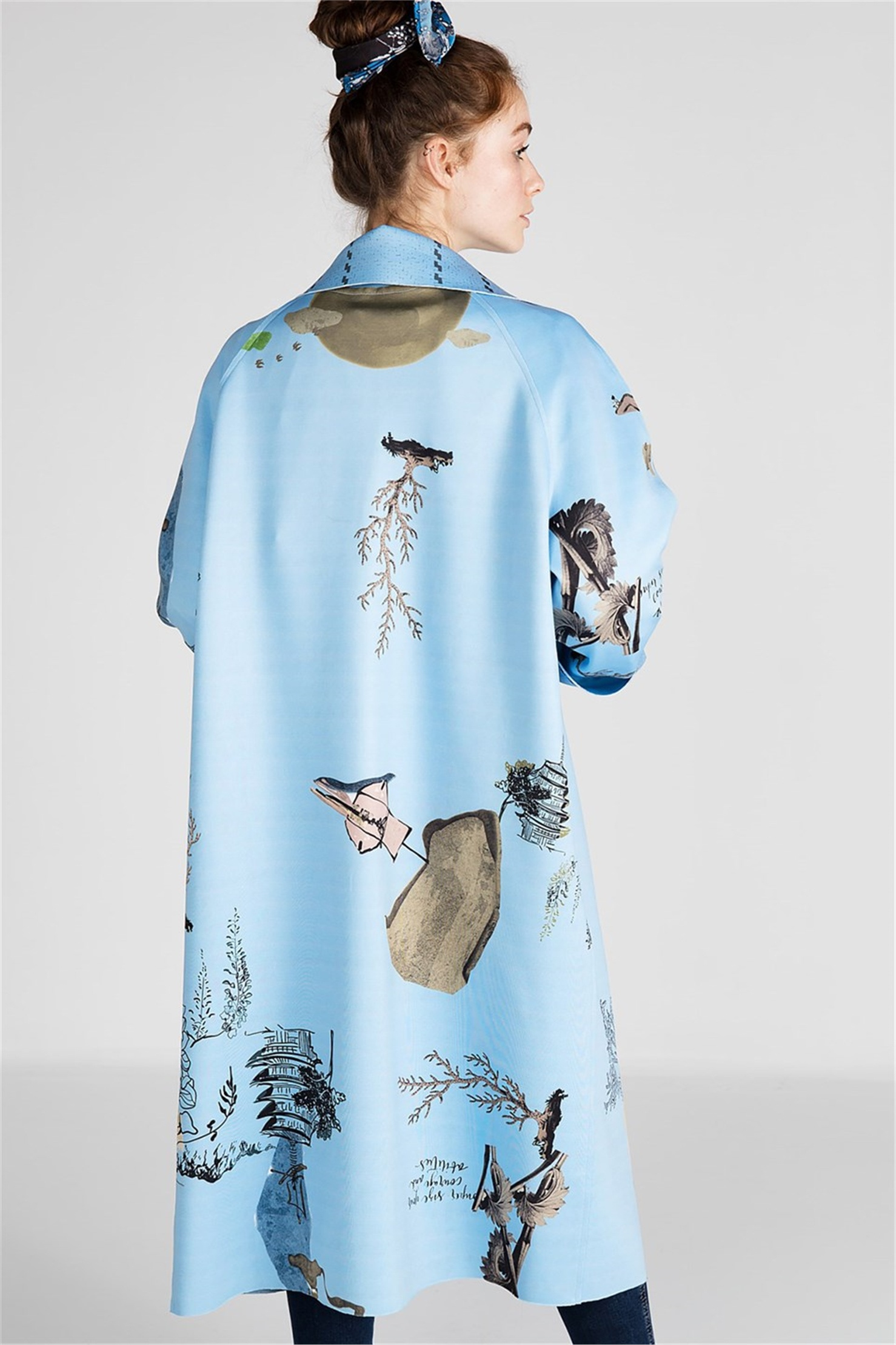 JAPANESE PRINT REVERSIBLE SCUBA JACKET