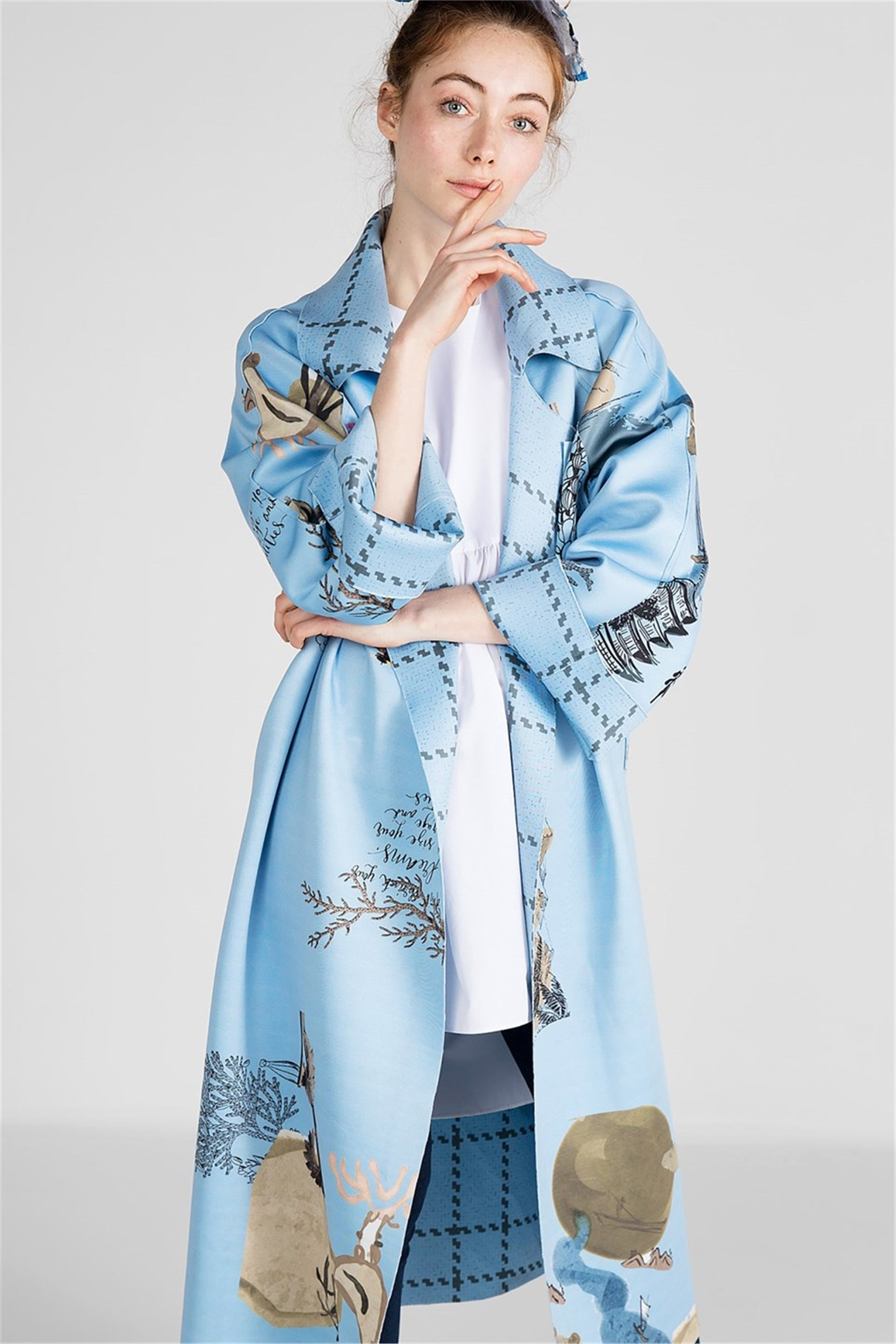 JAPANESE PRINT REVERSIBLE SCUBA JACKET