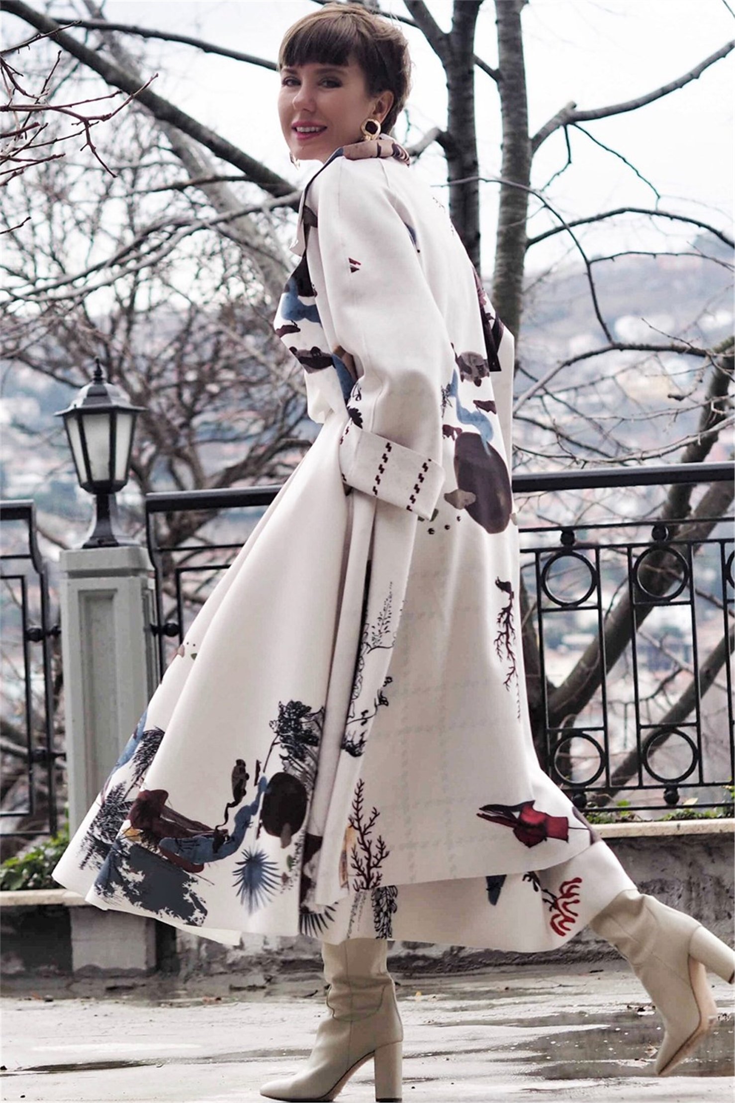 JAPANESE PRINT REVERSIBLE SCUBA JACKET