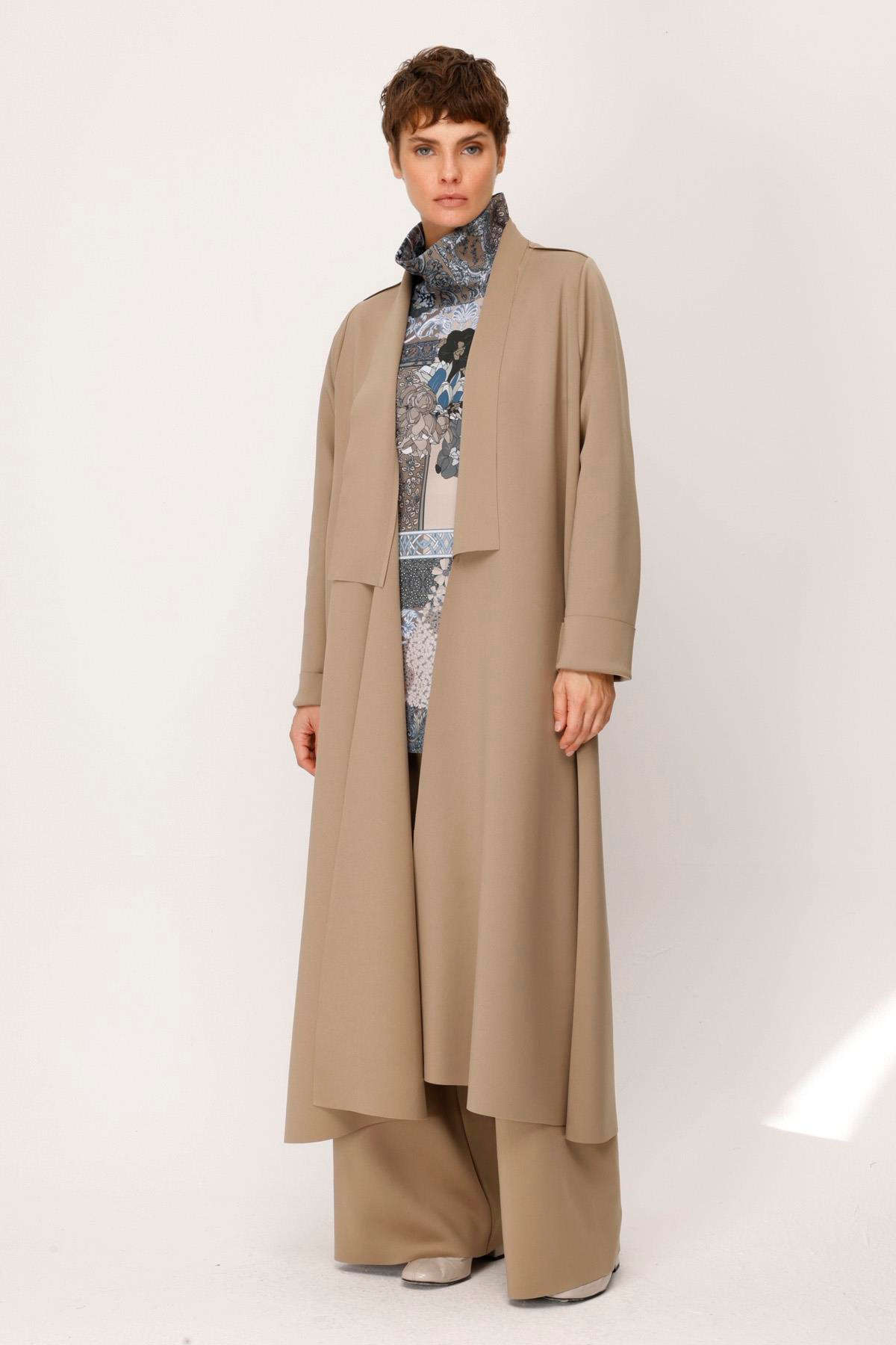 SCUBA ARKASI ÜÇGEN KUPLU CEKET