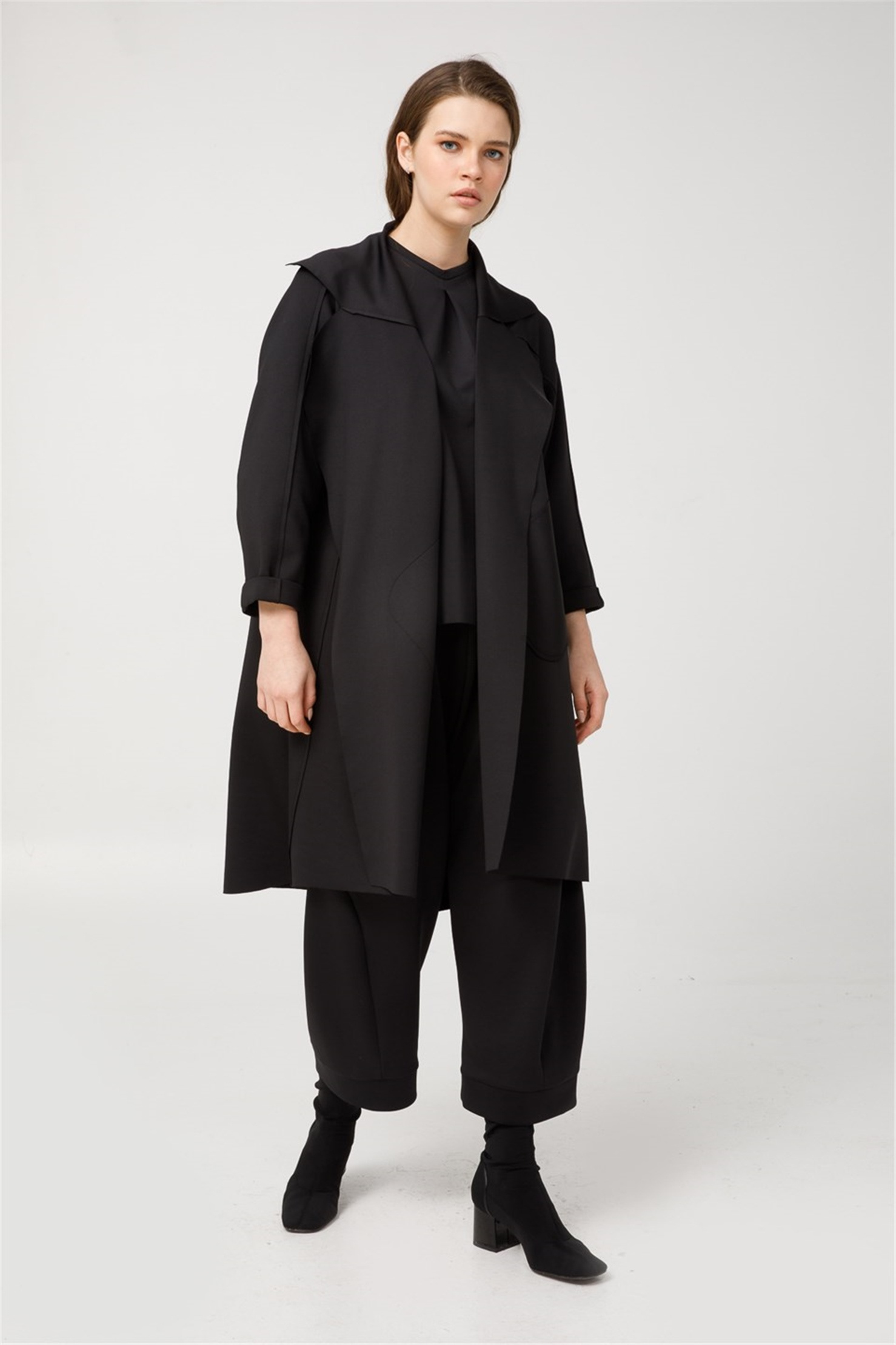 SCUBA BIG COLLAR POCKET ON SIDE JACKET