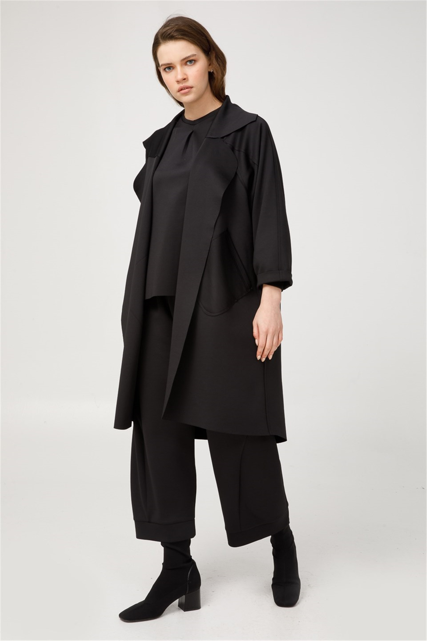 SCUBA BIG COLLAR POCKET ON SIDE JACKET