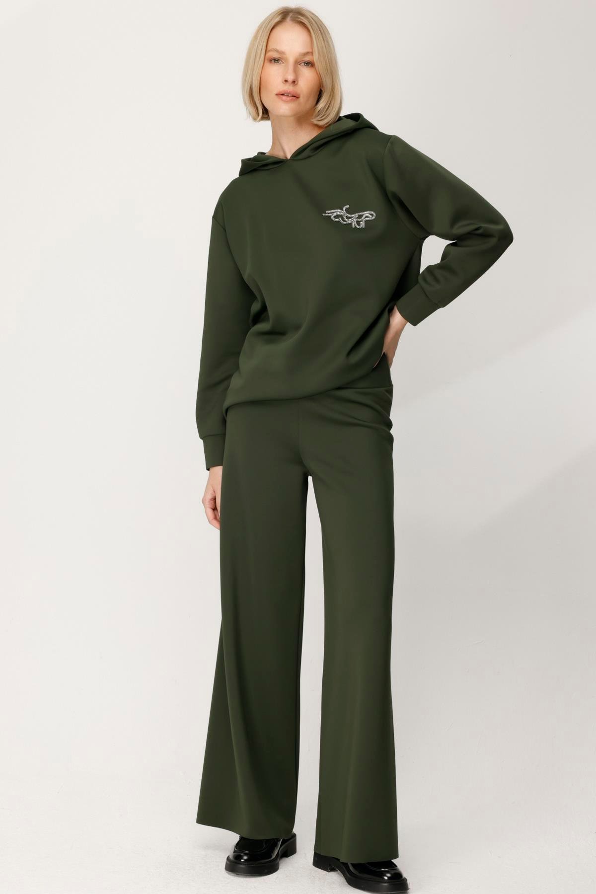 SCUBA GENIŞ PAÇA PANTALON