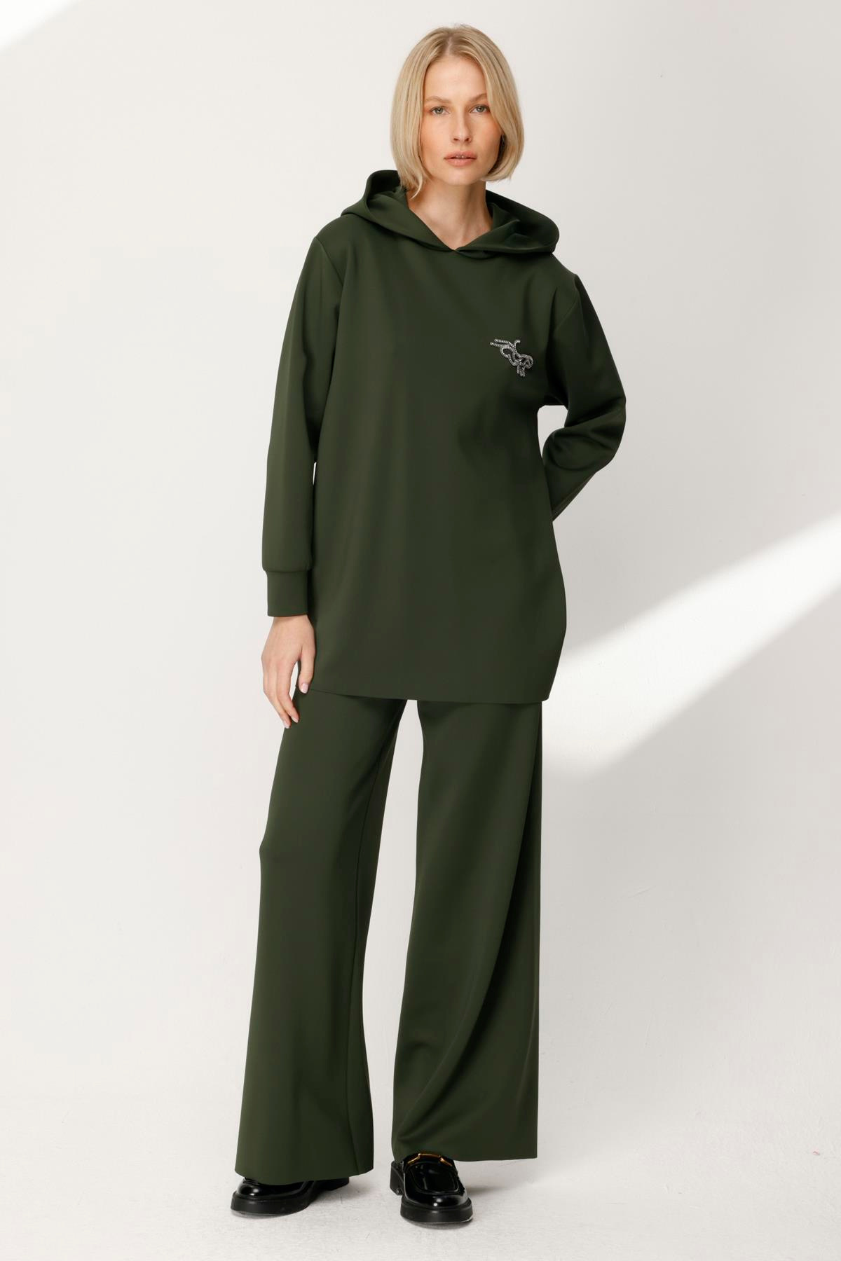 SCUBA GENIŞ PAÇA PANTALON