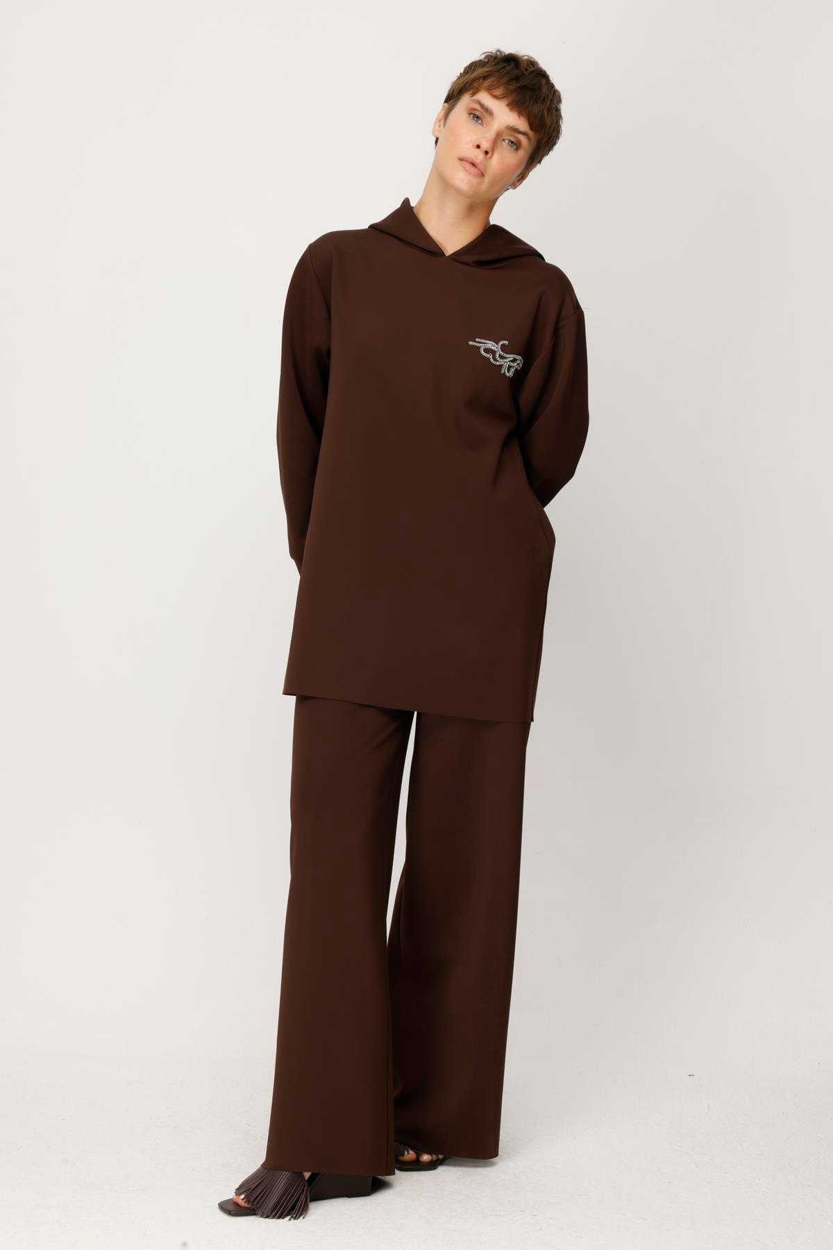 SCUBA GENIŞ PAÇA PANTALON