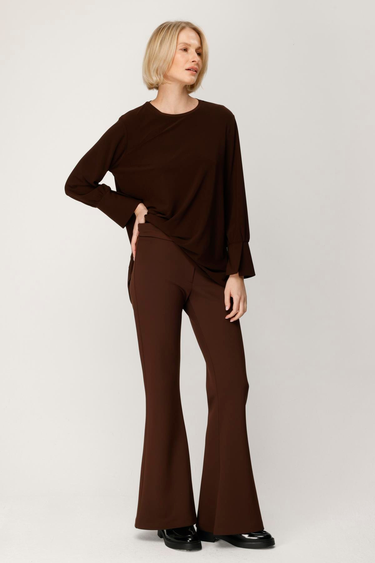 SCUBA İSPANYOL PAÇA PANTALON