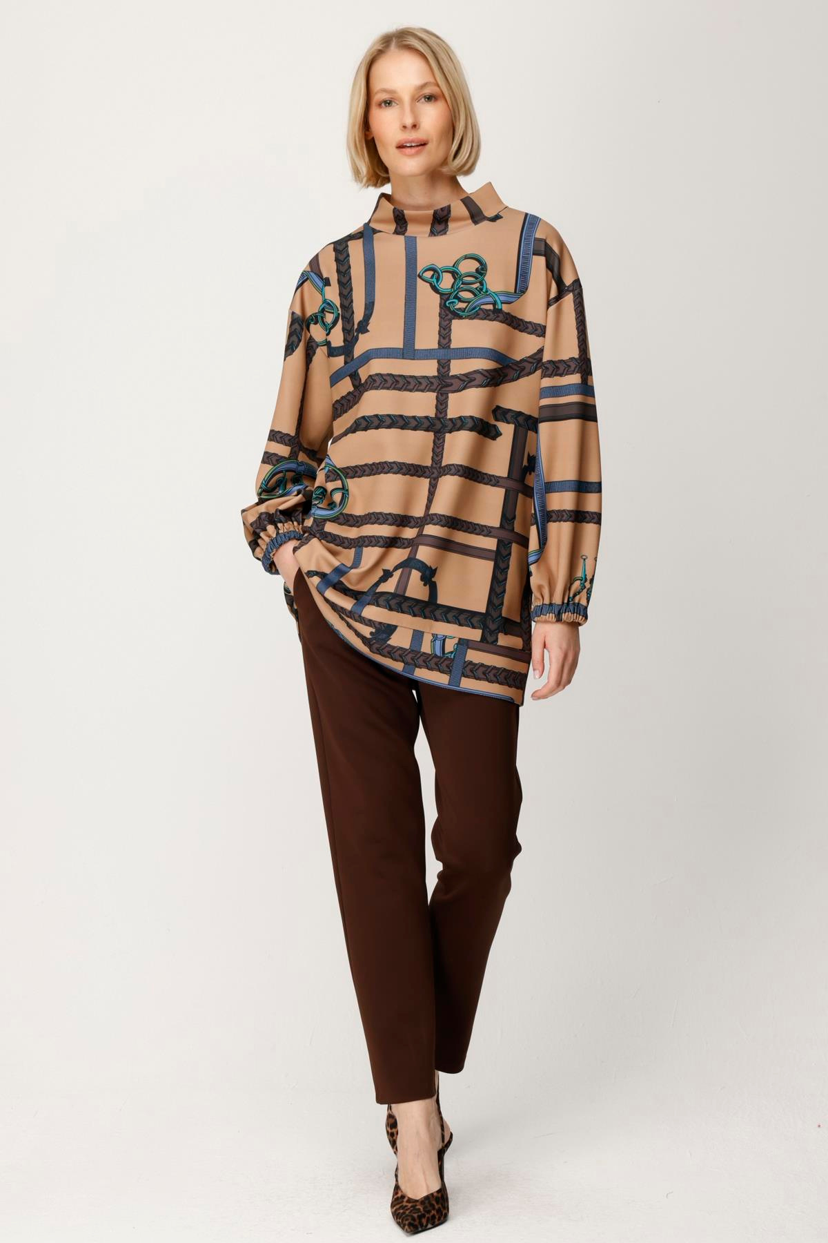 SCUBA KEMENT TOKALI  DEGAJE YAKA SWEATSHİRT