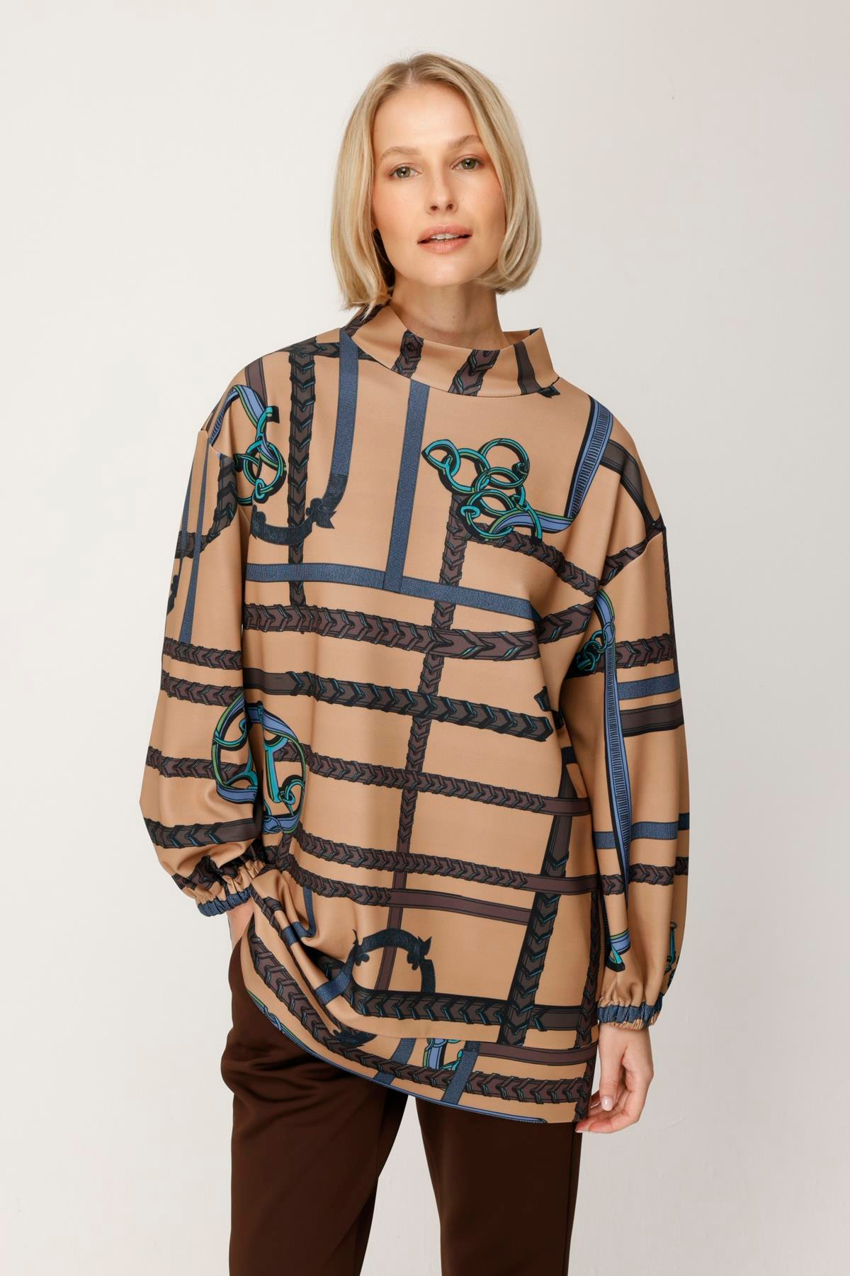 SCUBA KEMENT TOKALI  DEGAJE YAKA SWEATSHİRT