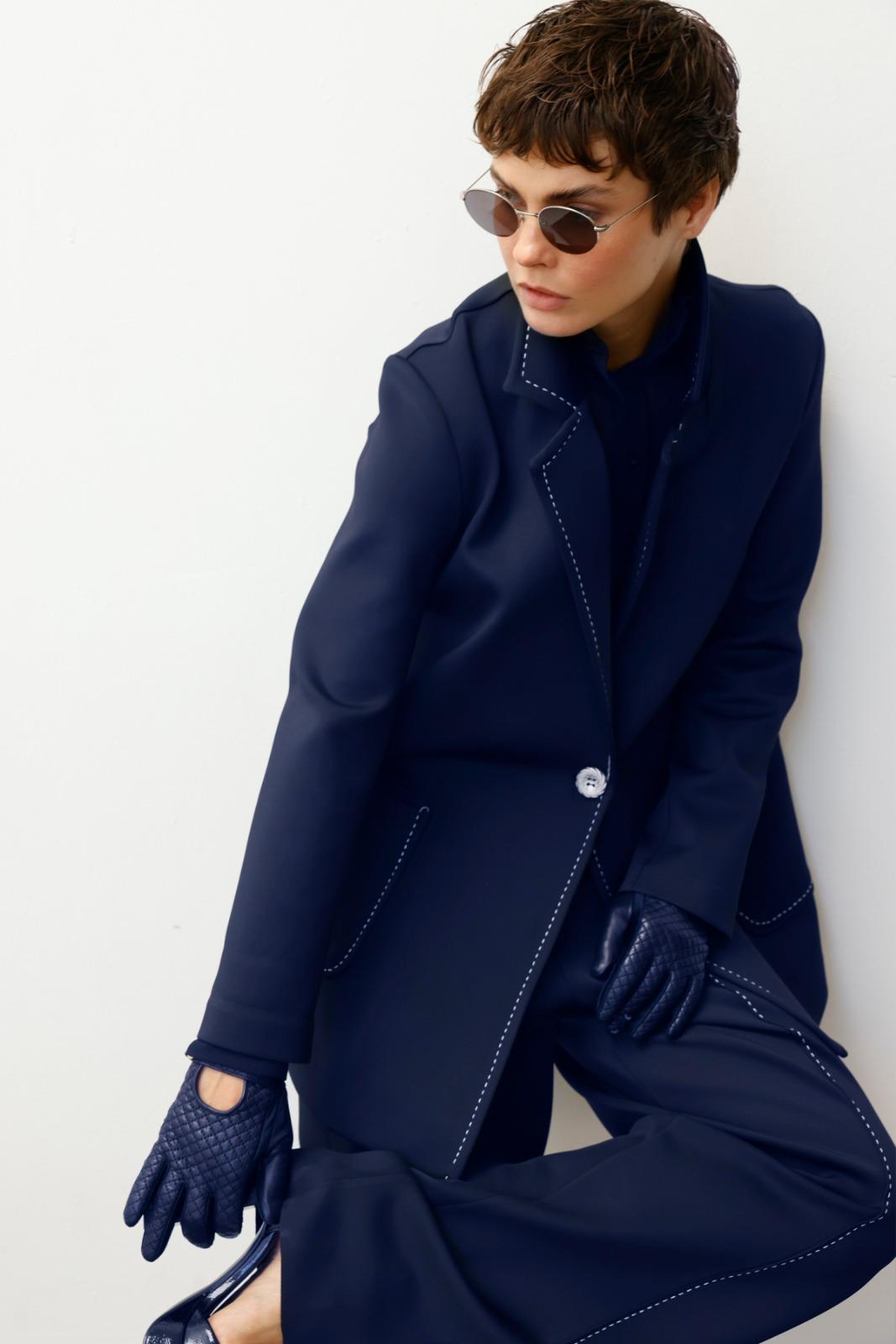 SCUBA PUNTO DİKİŞLİ CEPLİ BLAZER CEKET