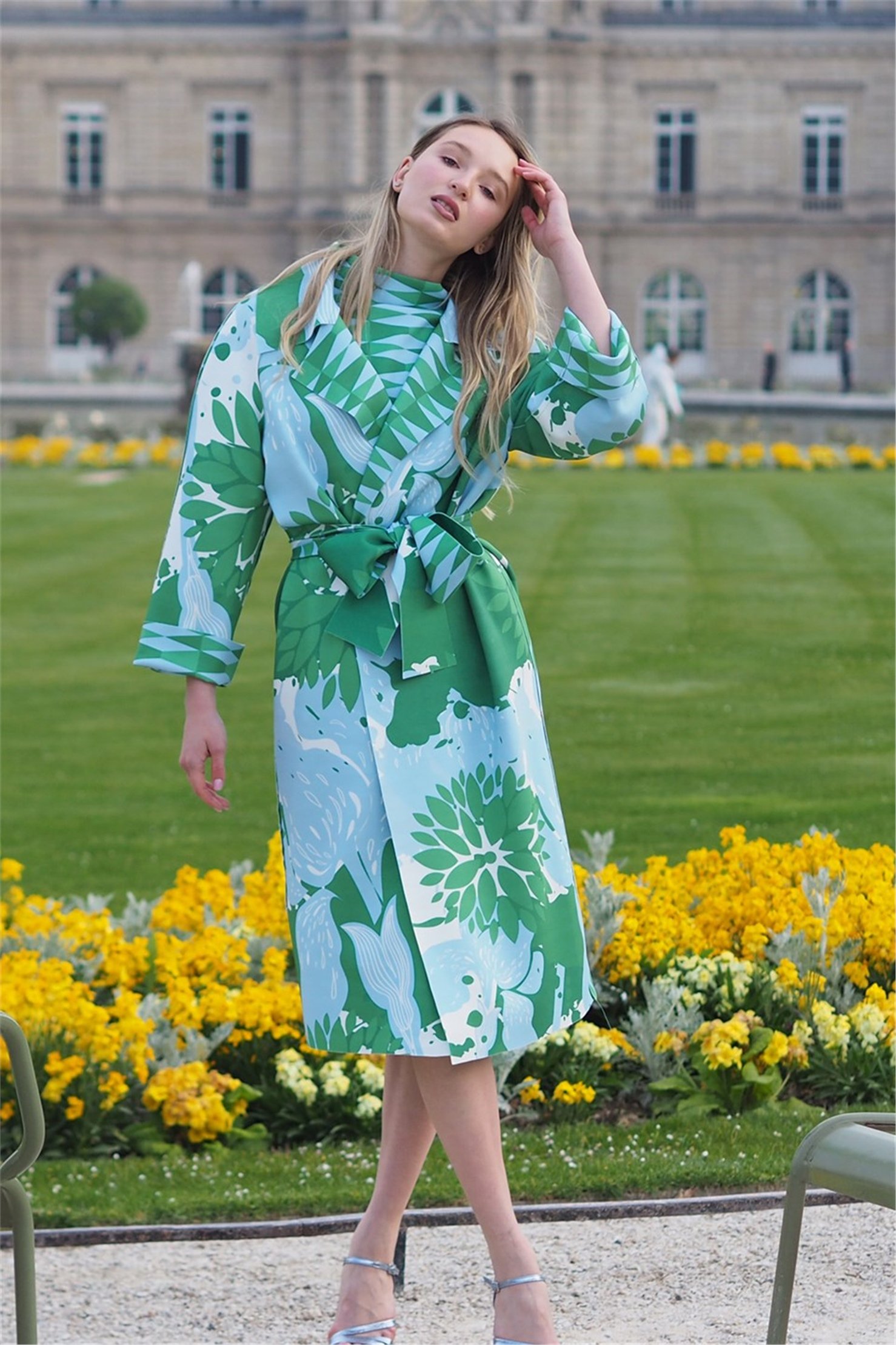 SCUBA SULUBOYA BASKI DESEN ÇİFT TARAFLI CEKET