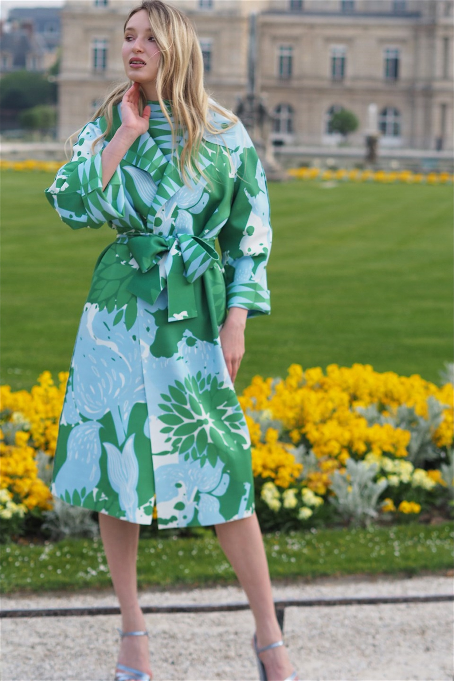 SCUBA SULUBOYA BASKI DESEN ÇİFT TARAFLI CEKET