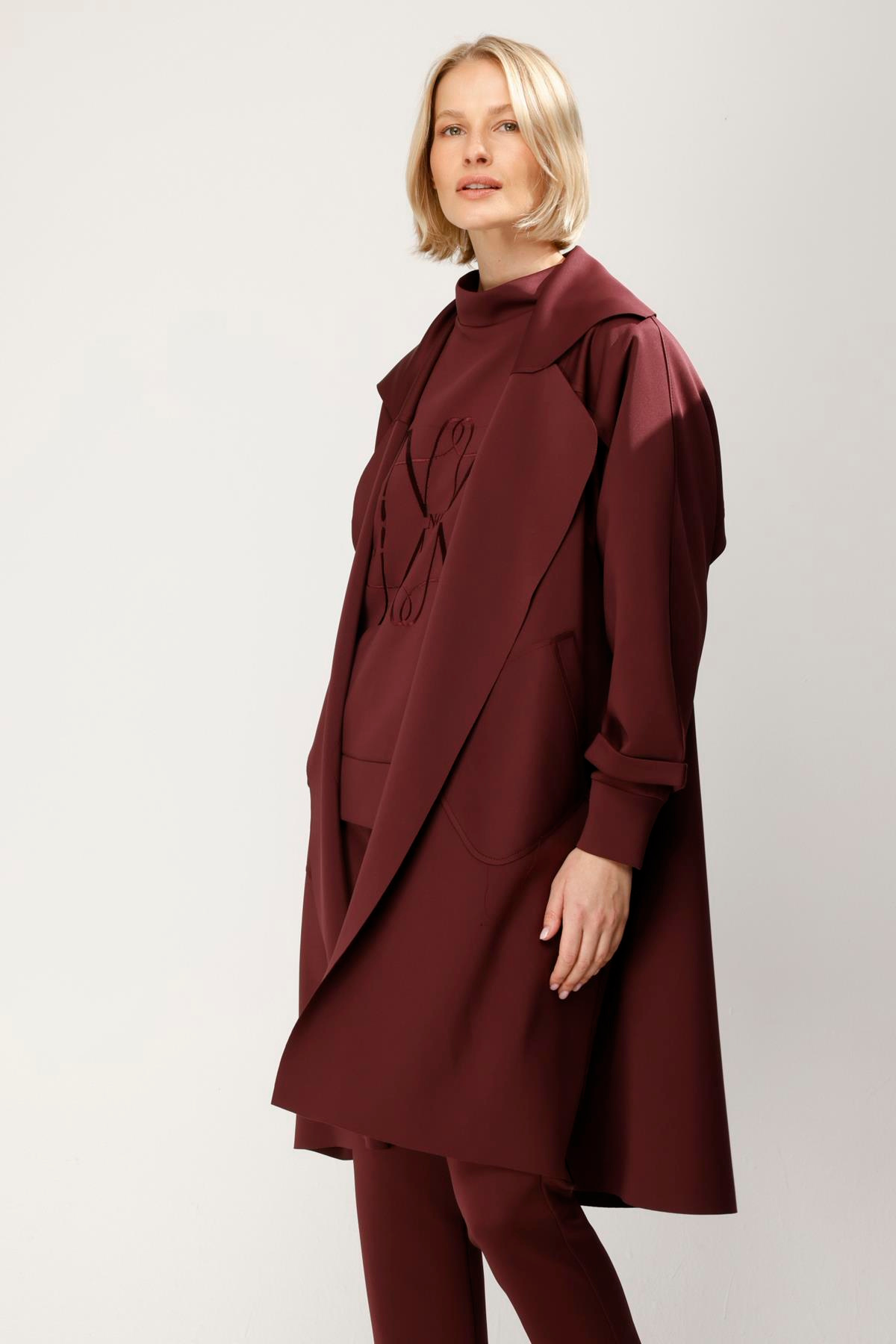 SCUBA  YANDAN CEPLİ YARASA KOL CEKET