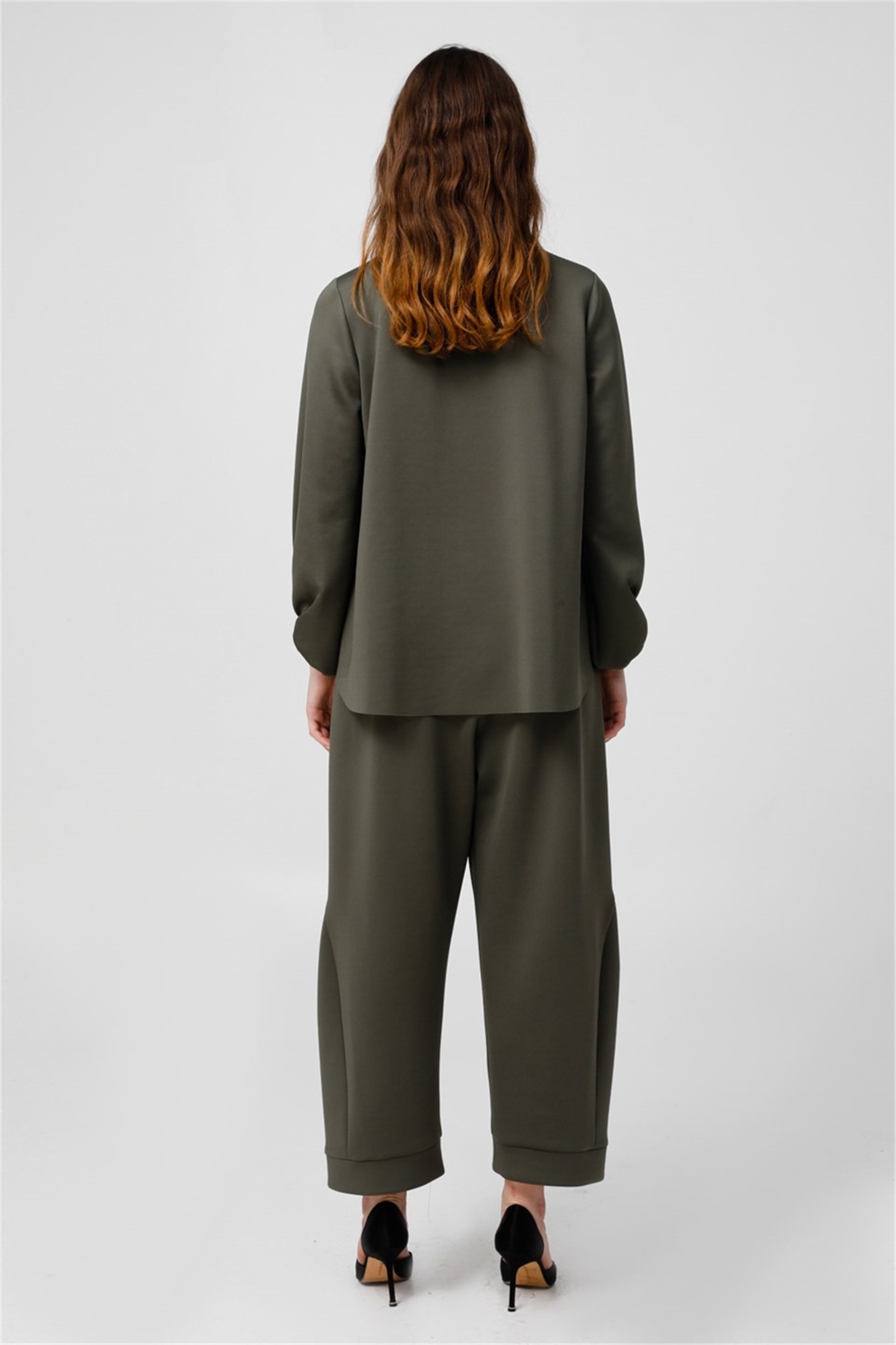 SCUBA YANI KUPLU ŞALVAR  PANTOLON