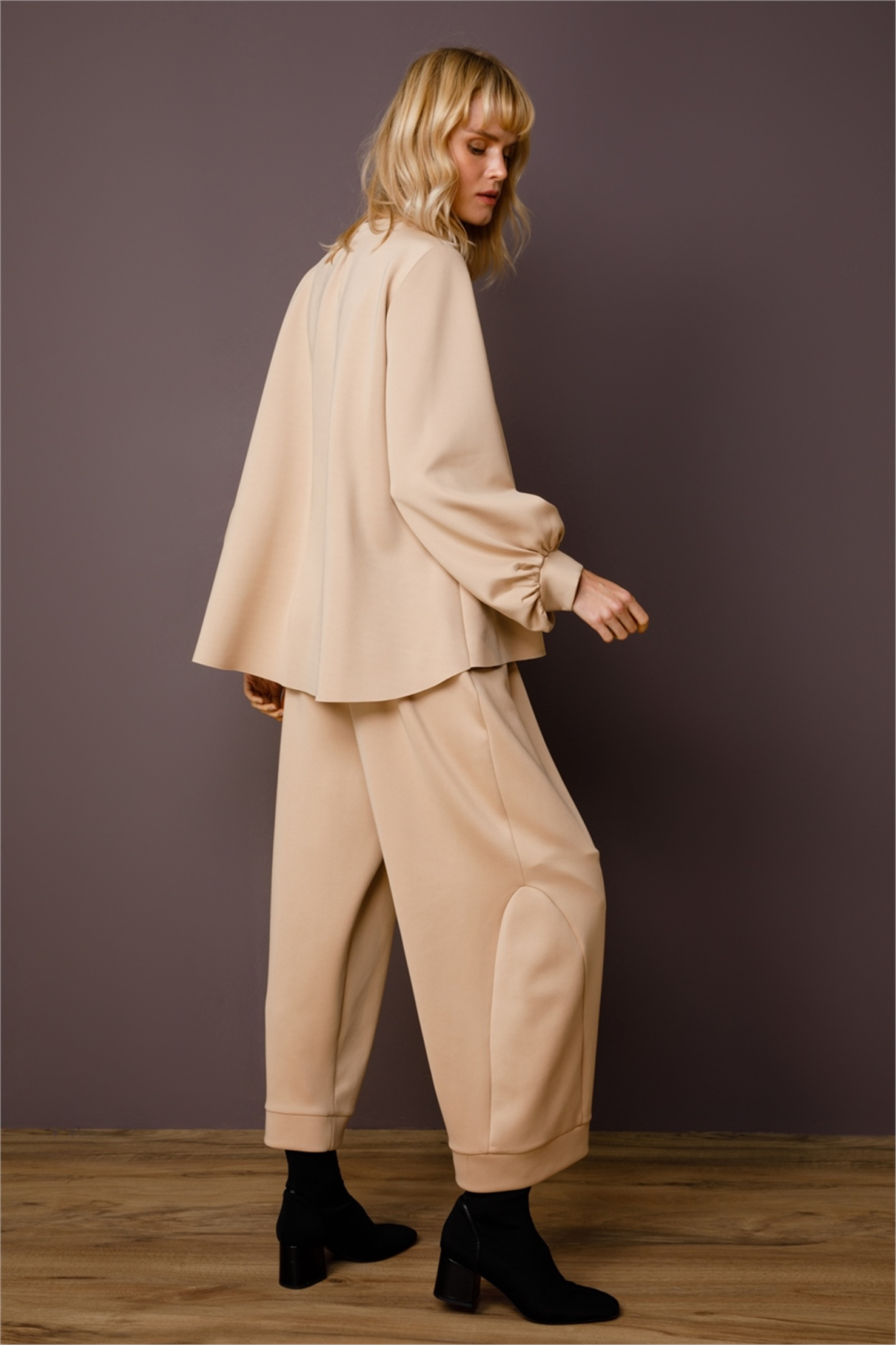 SCUBA YANI KUPLU ŞALVAR  PANTOLON