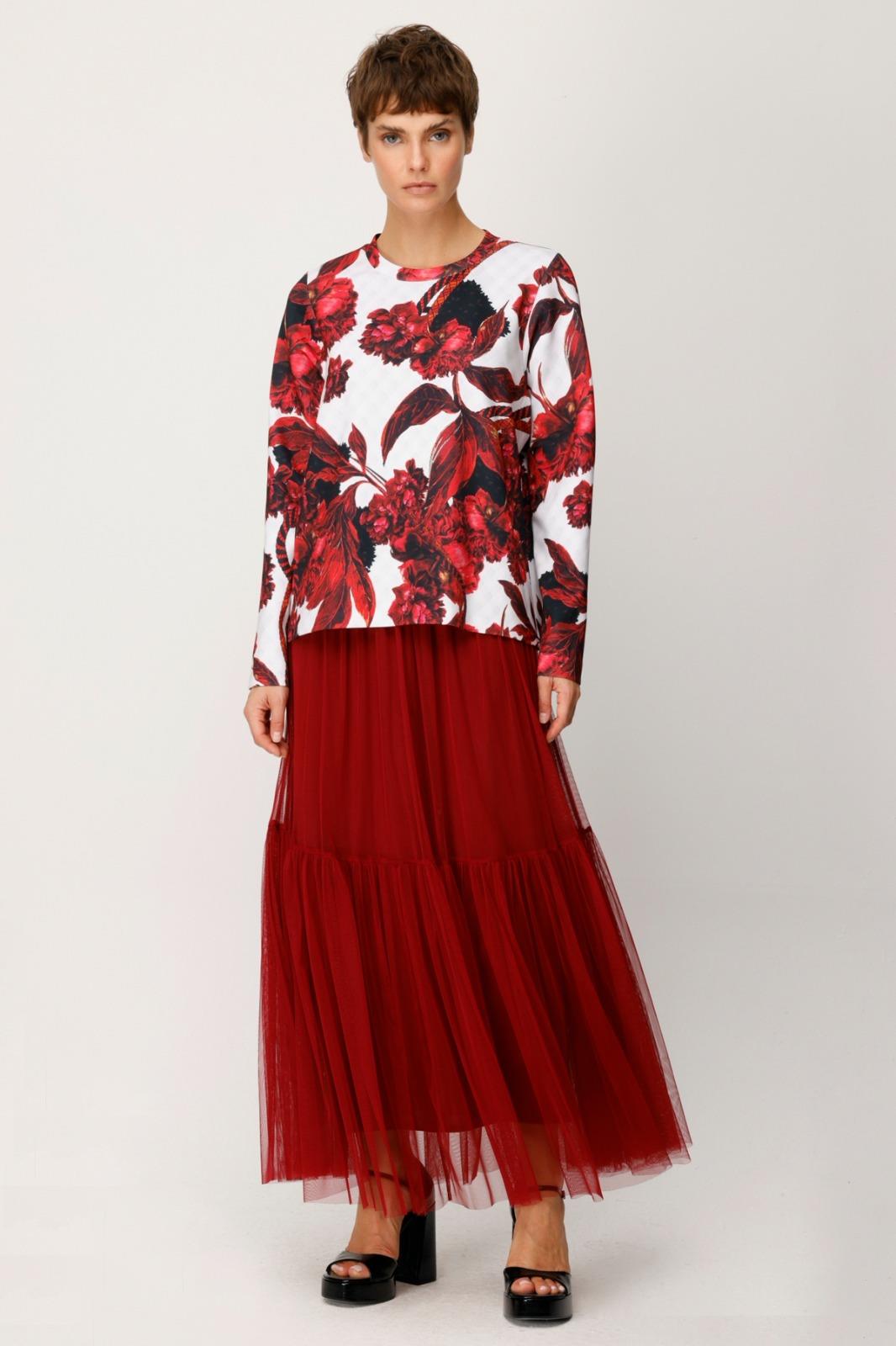 TÜL DİZDEN BÜZGÜ ETEK