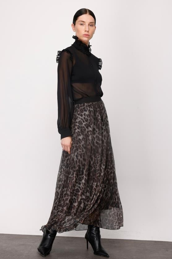 YORYO LEOPAR BASKILI ETEK