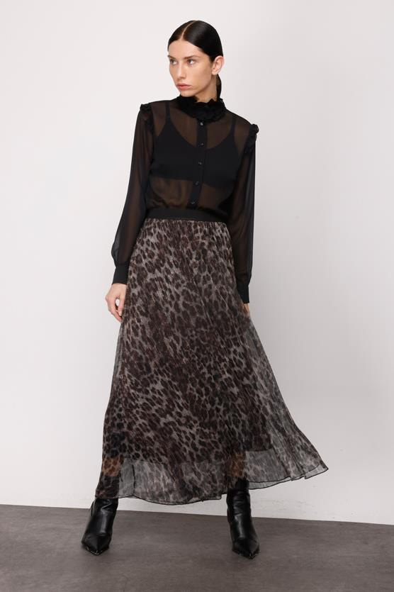 YORYO LEOPAR BASKILI ETEK