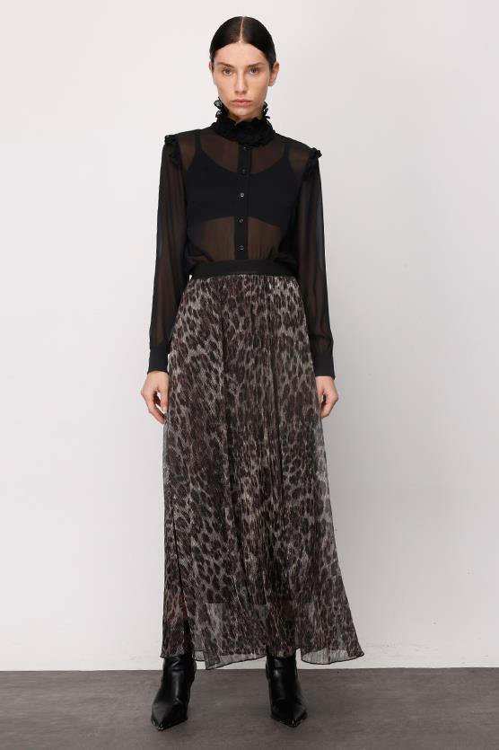 YORYO LEOPAR BASKILI ETEK