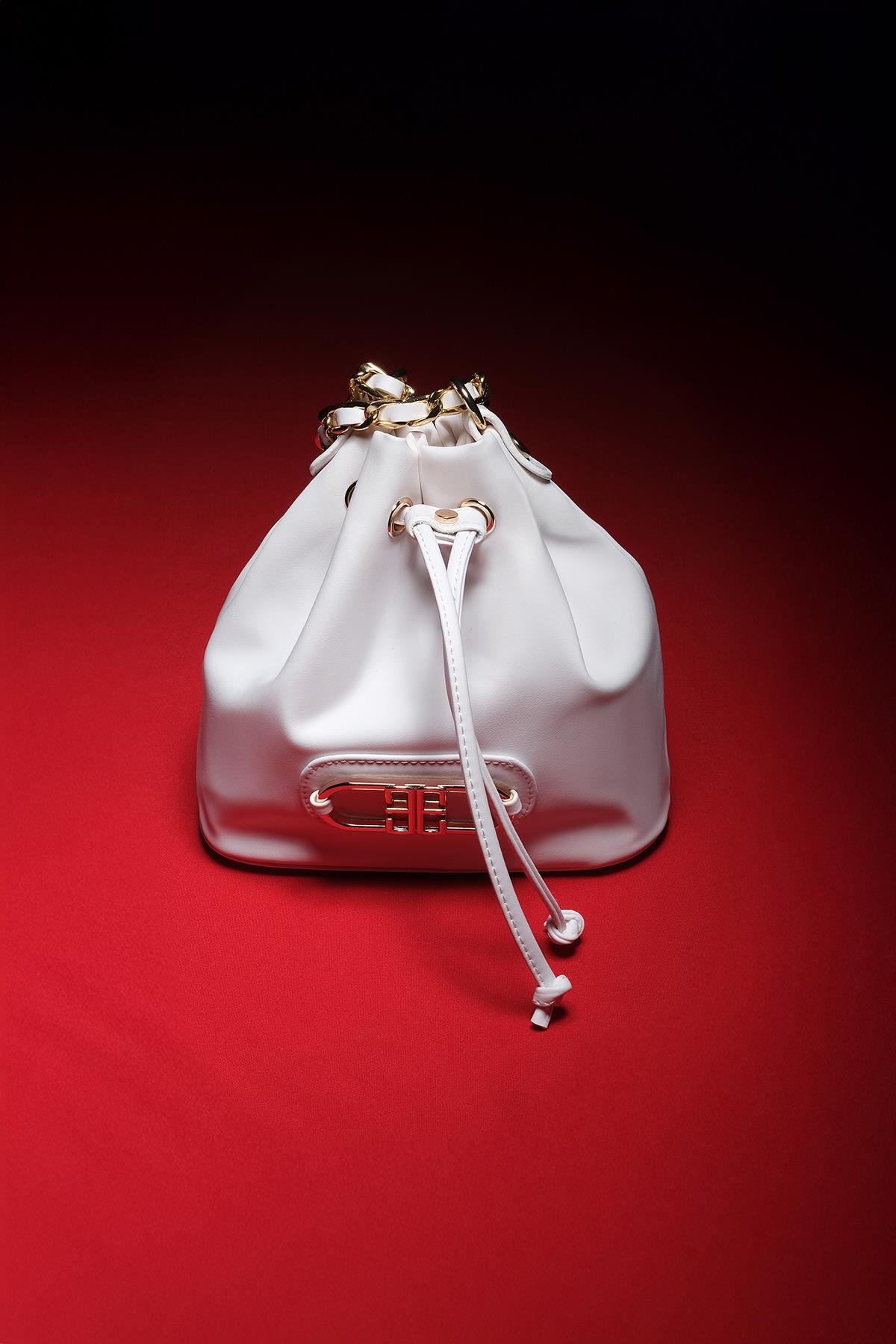 Çapraz, Omuz Askılı Alternatifli, Zincirli, Vegan Deri,Şık Çanta