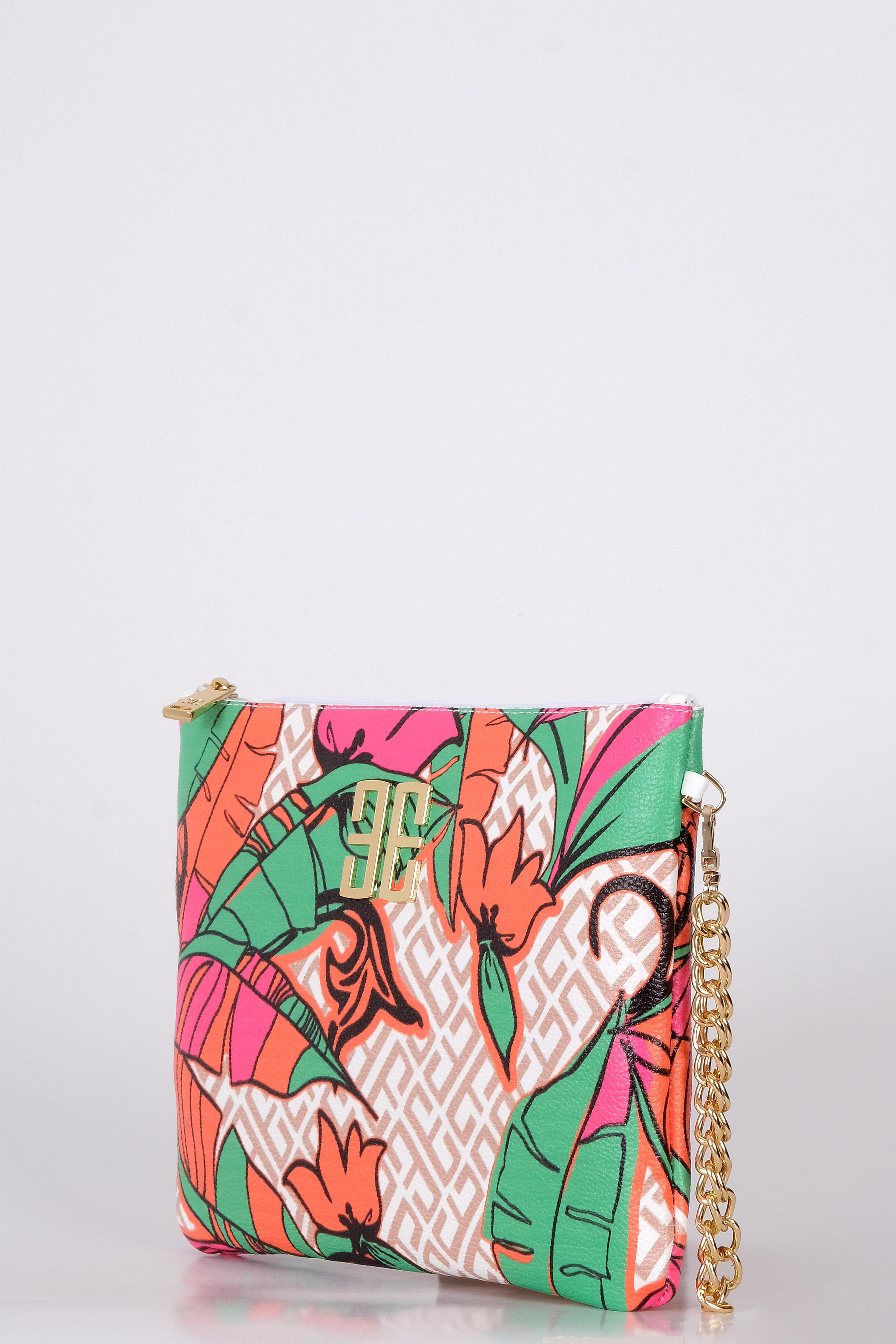 Desenli Omuz Çantası