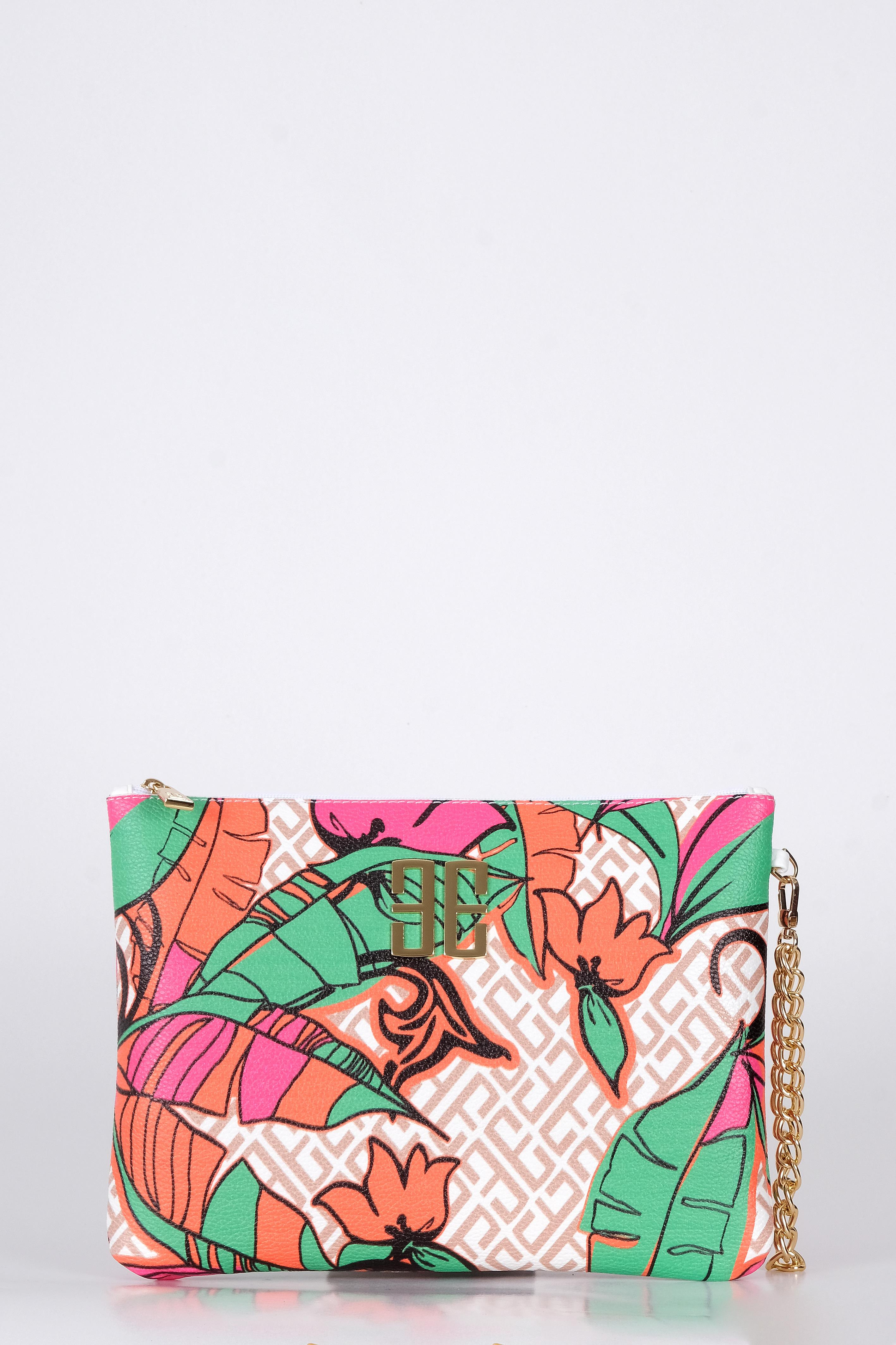 Desenli Omuz Çantası