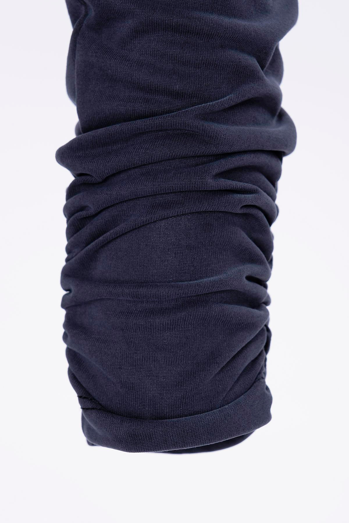 Dik Yaka Örme Elbise